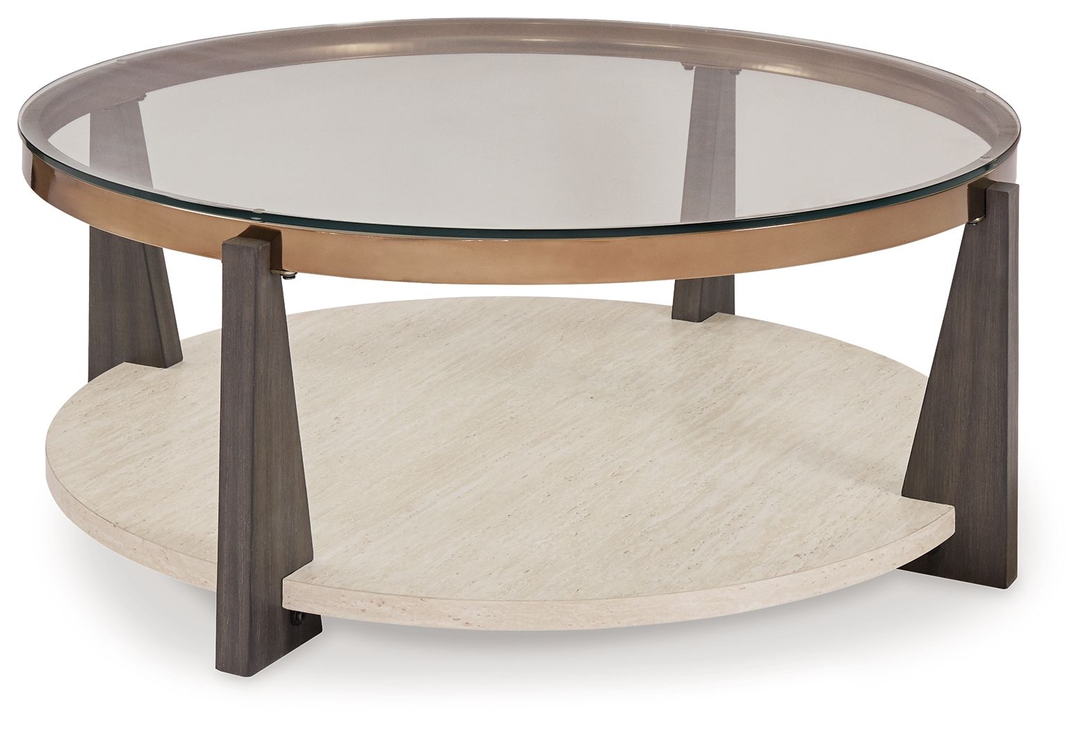 Frazwa - Multi - Round Cocktail Table - Urban Living Furniture (Los Angeles, CA)