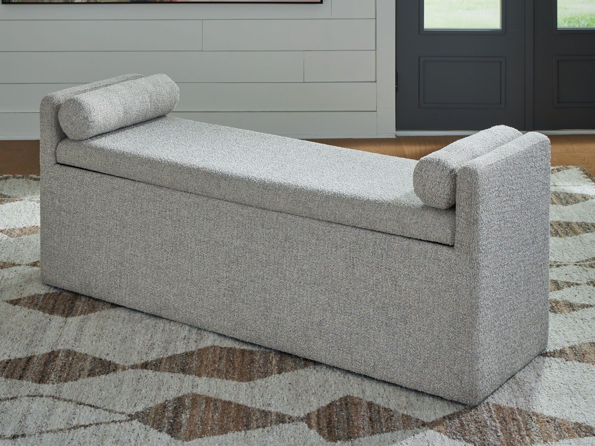 Galliden - Beige - Large Upholstered Dining Room Bench - Urban Living Furniture (Los Angeles, CA)