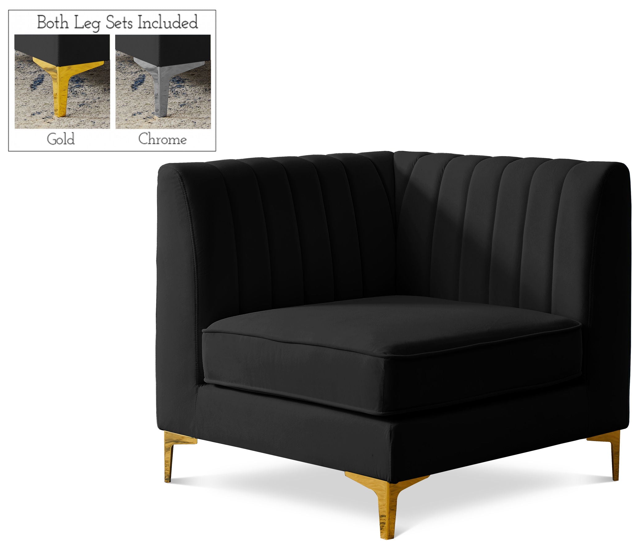 Alina - Corner Chair - Urban Living Furniture (Los Angeles, CA)