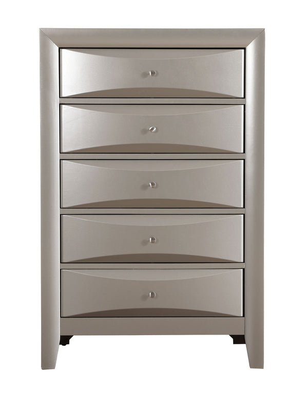 Marilla - Chest - Silver Champagne