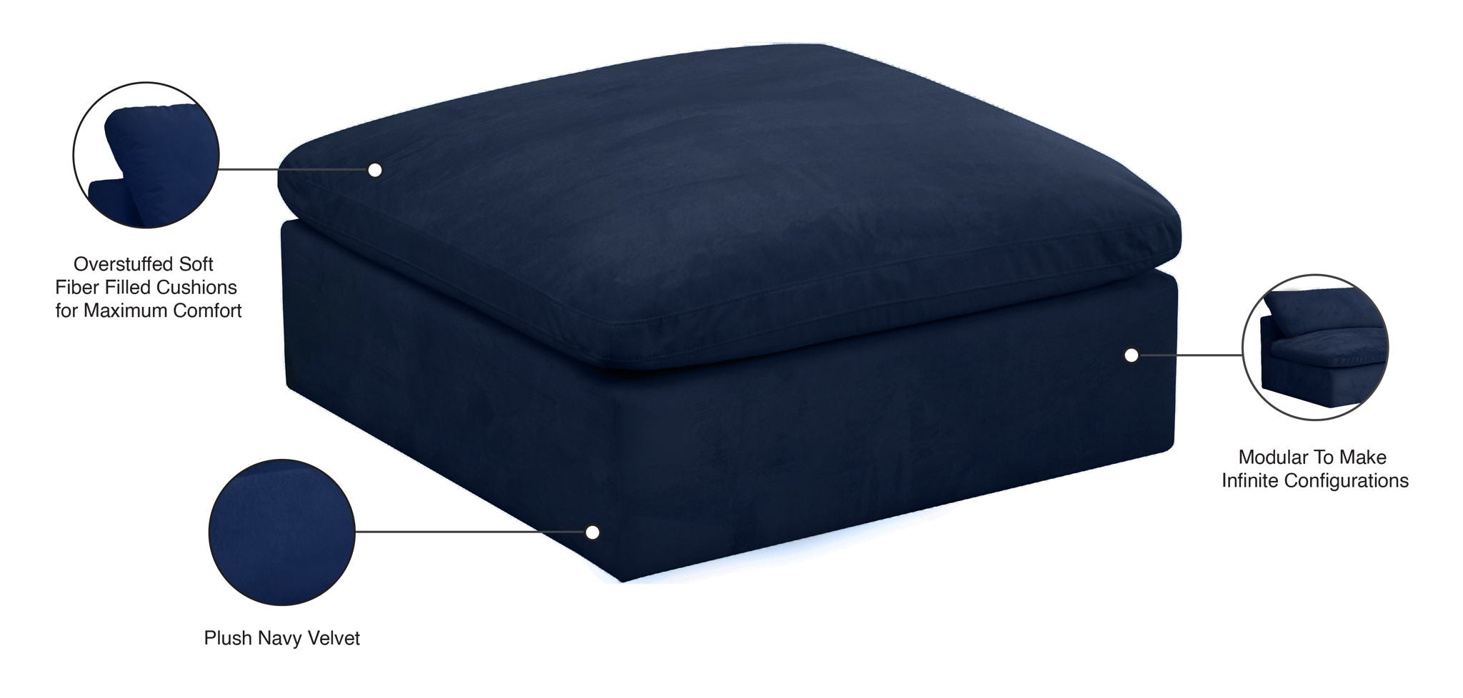 Cozy - Ottoman - Urban Living Furniture (Los Angeles, CA)