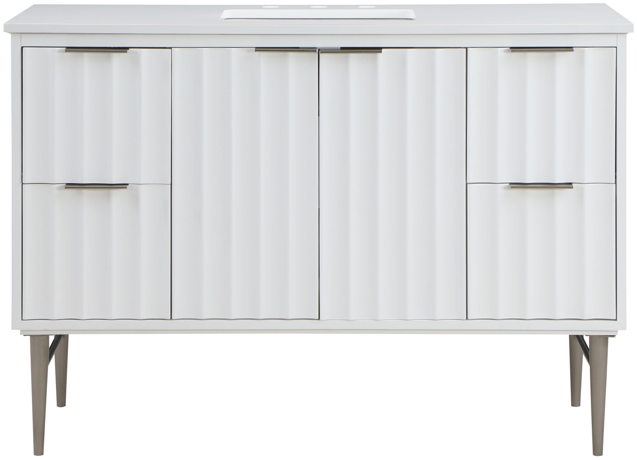 Modernist - Bathroom Vanity With Chrome Legs - Urban Living Furniture (Los Angeles, CA)