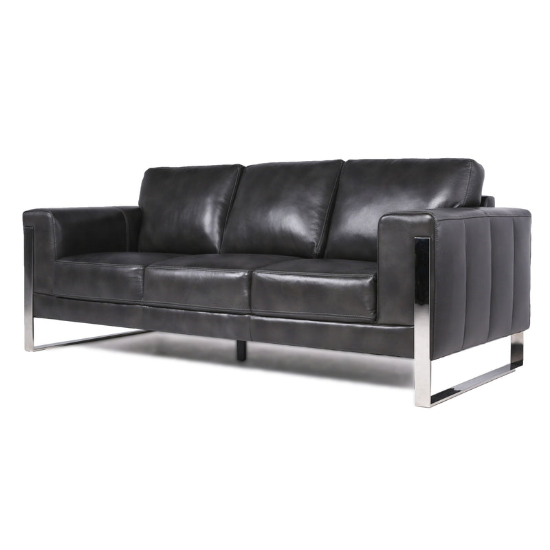 Modern Leather Metal Leg Sofa - Urban Living Furniture (Los Angeles, CA)