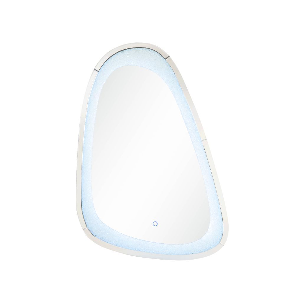 Noralie - 46" Accent Mirror With LED - Mirrored & Faux Diamonds - Urban Living Furniture (Los Angeles, CA)