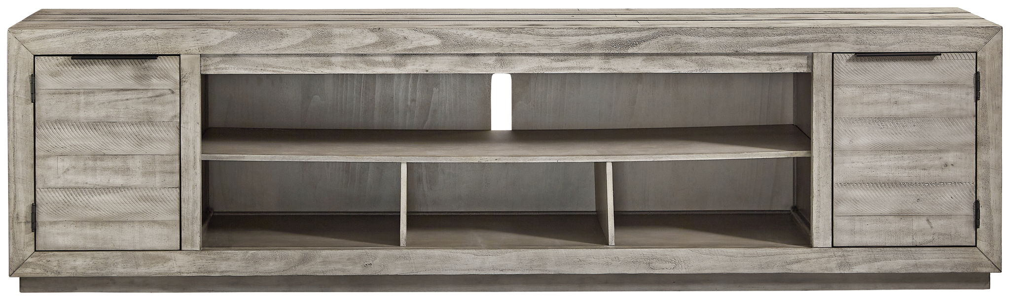 Naydell - Gray - XL TV Stand w/Fireplace Option - Urban Living Furniture (Los Angeles, CA)