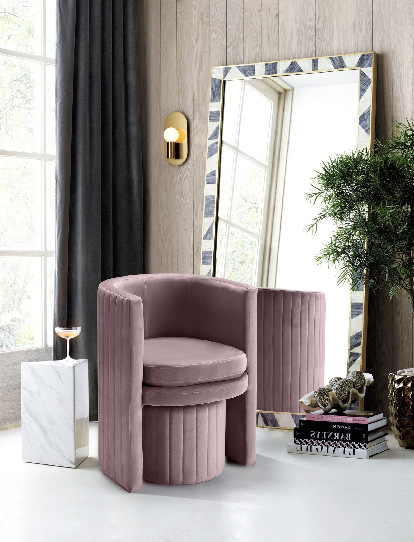 Selena - Accent Chair and Ottoman Set - Urban Living Furniture (Los Angeles, CA)