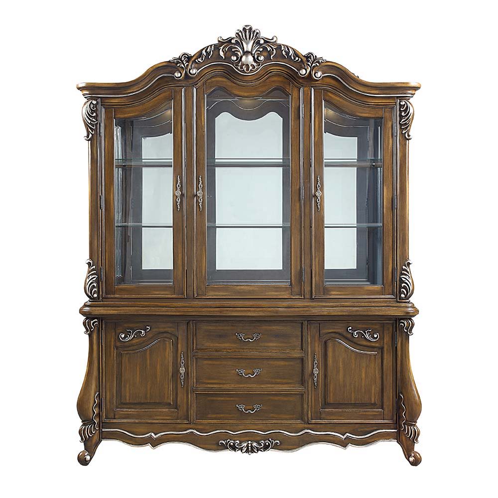 Latisha - Buffet & Hutch - Antique Oak - Urban Living Furniture (Los Angeles, CA)
