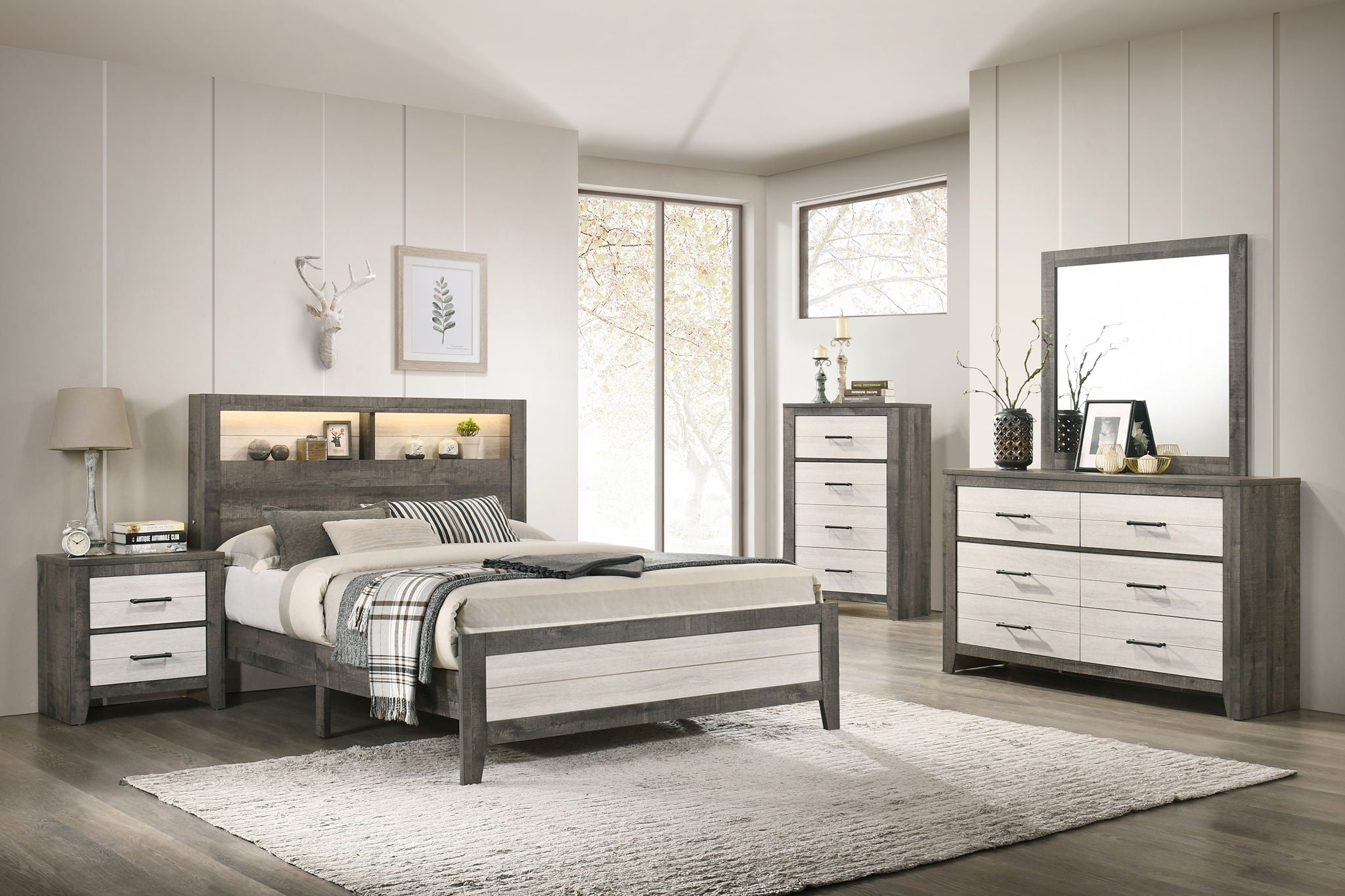 Rhett - Chest - Chalk / Gray - Urban Living Furniture (Los Angeles, CA)