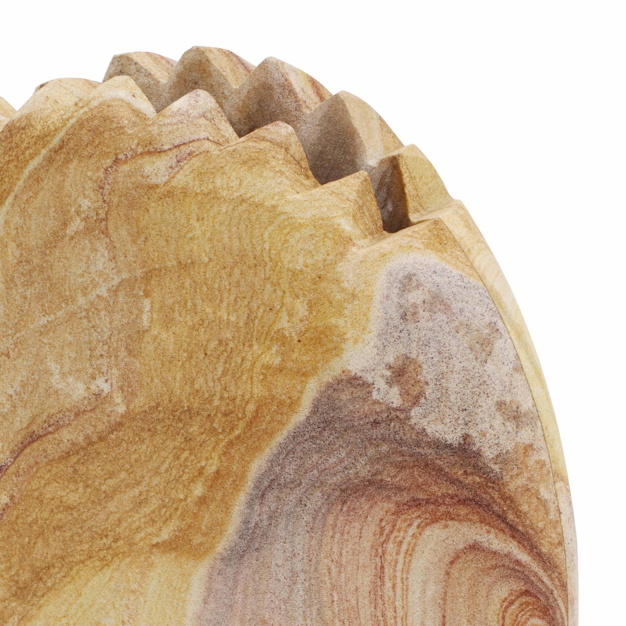 Saava - Mantis Stone Vase In Sandstone - Natural - Urban Living Furniture (Los Angeles, CA)