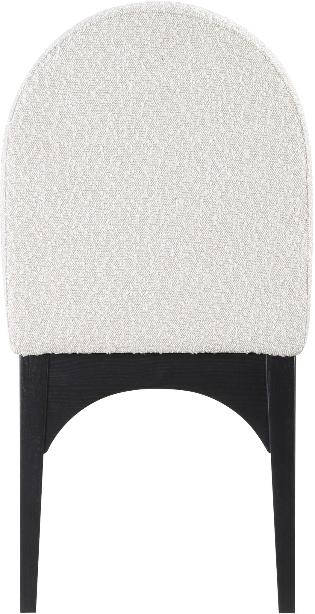 Waldorf - Boucle Dining Side Chair With Black Legs - Urban Living Furniture (Los Angeles, CA)