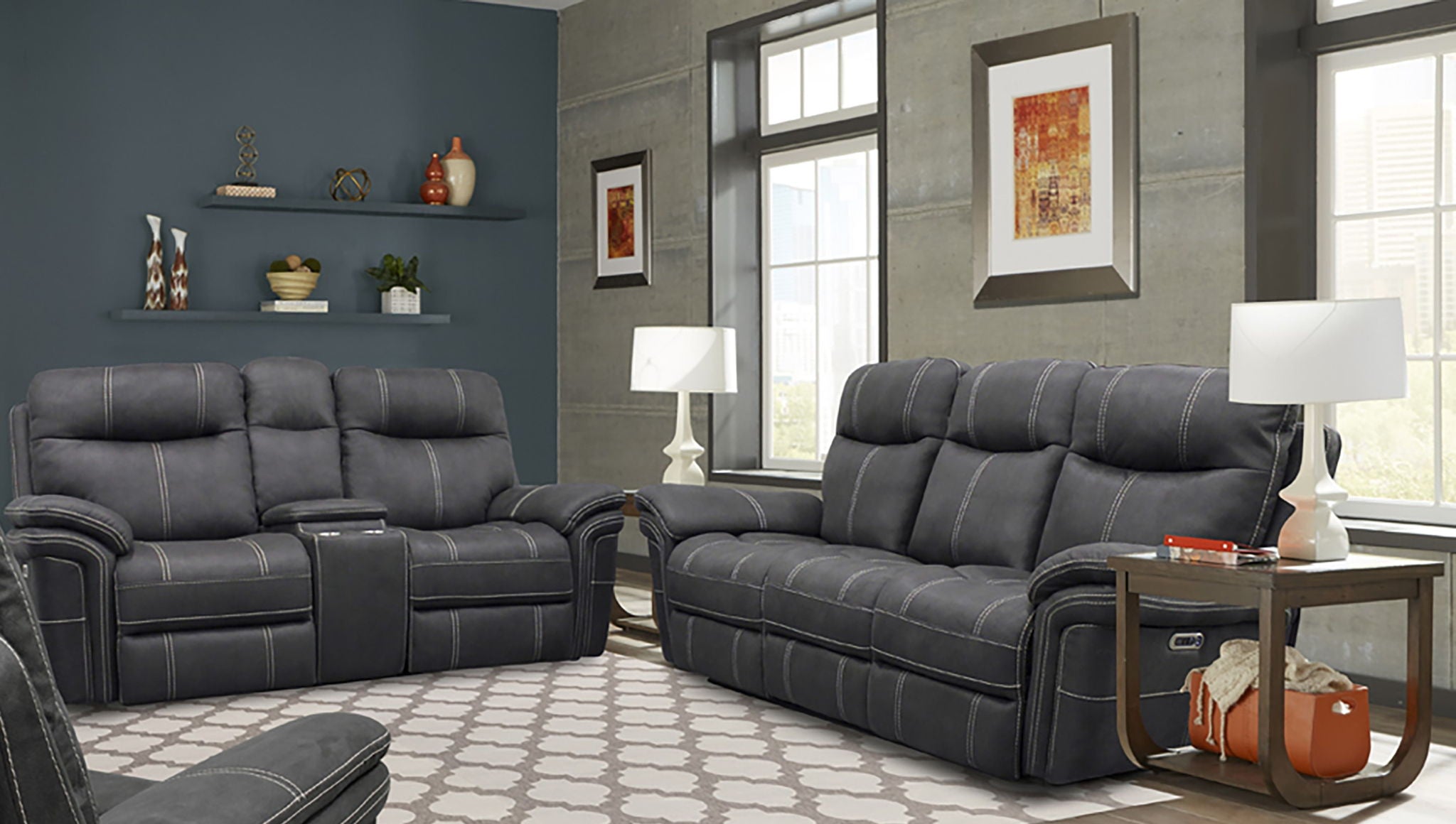 Mason - Power Reclining Sofa Set - Urban Living Furniture (Los Angeles, CA)