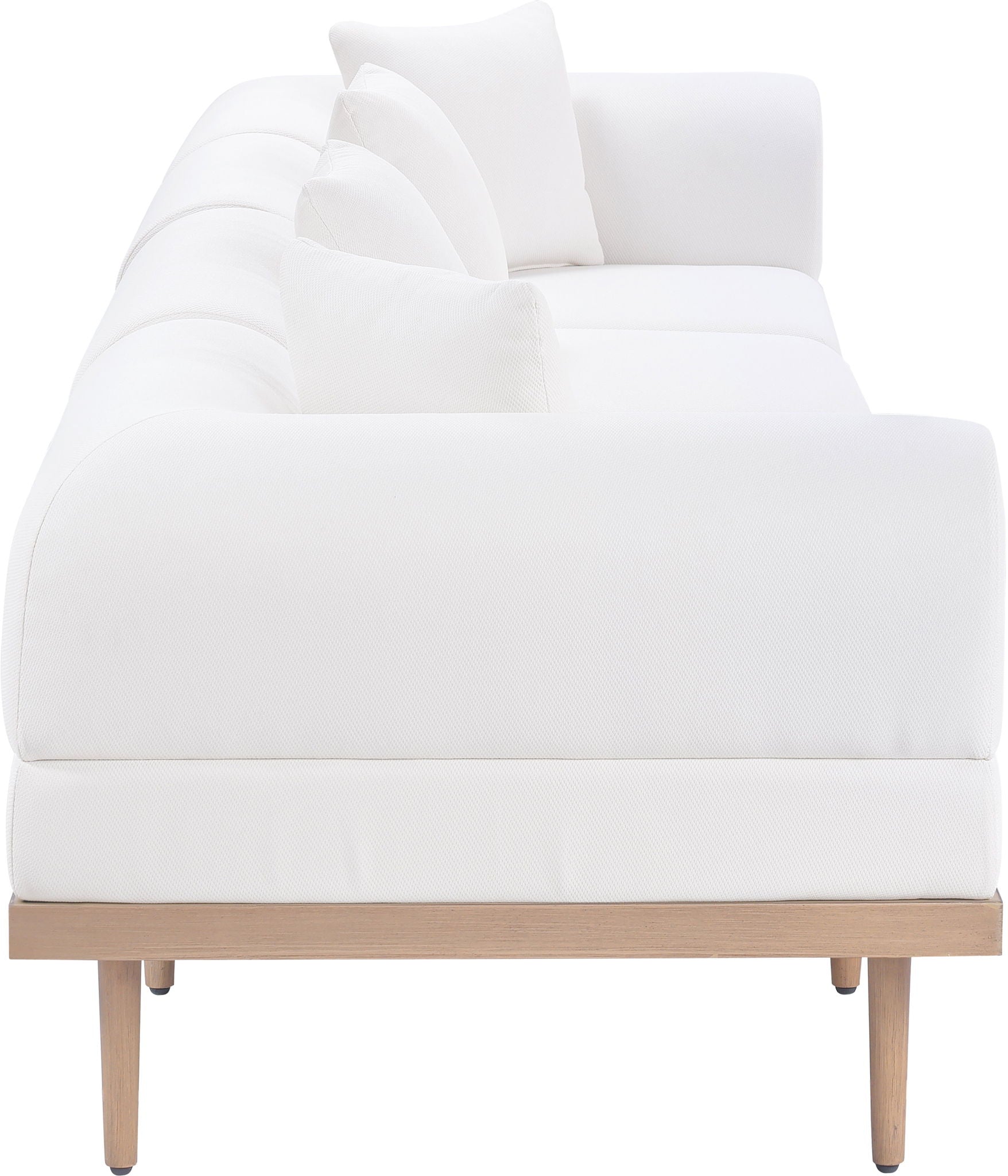 Laguna - 4 Piece Resilient Water Resistant Fabric 142" Upholstered Outdoor Patio Modular Sofa - Urban Living Furniture (Los Angeles, CA)