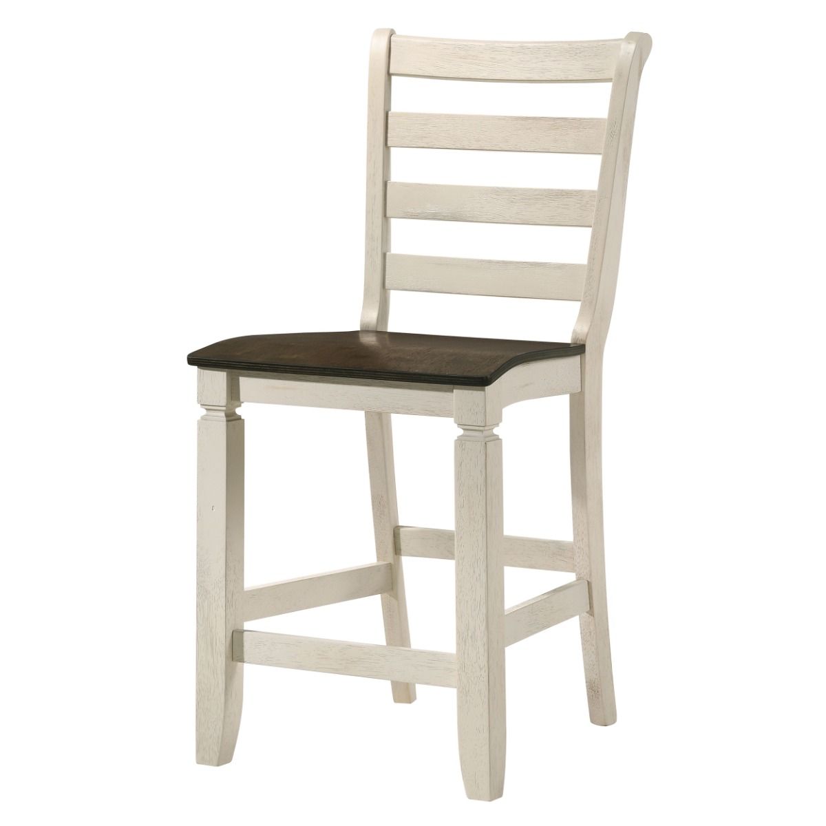 Tasnim - Counter Height Chair (Set of 2) - Oak & Antique White - Urban Living Furniture (Los Angeles, CA)