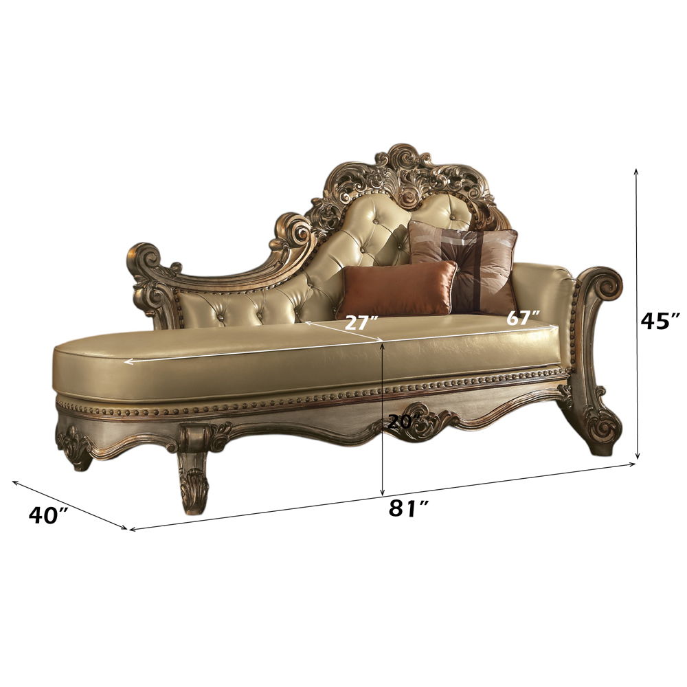 Vendome - Chaise w/2 Pillows - Urban Living Furniture (Los Angeles, CA)