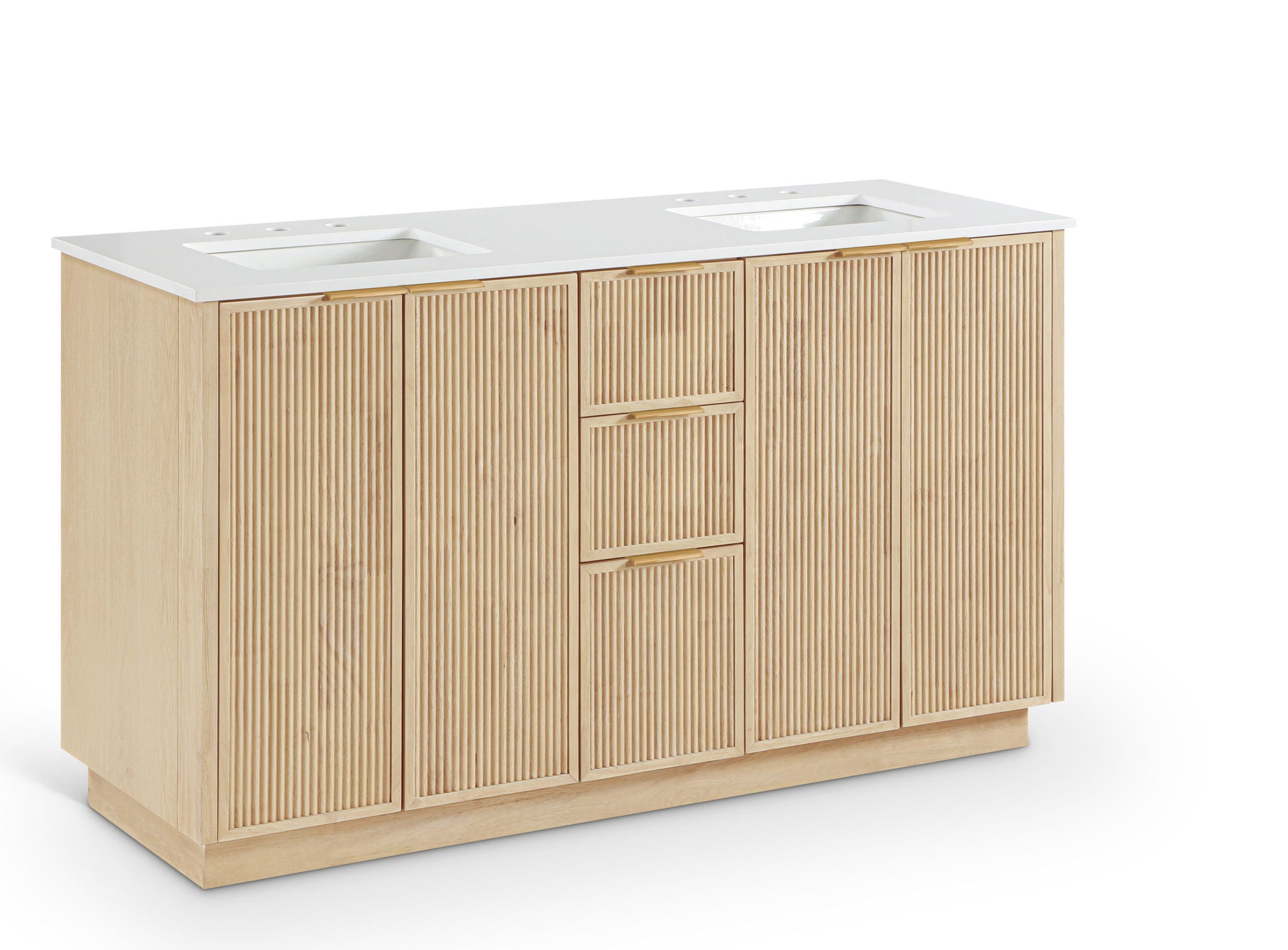 Willard - Engineered Stone And Solid Wood Bathroom Vanity - Urban Living Furniture (Los Angeles, CA)