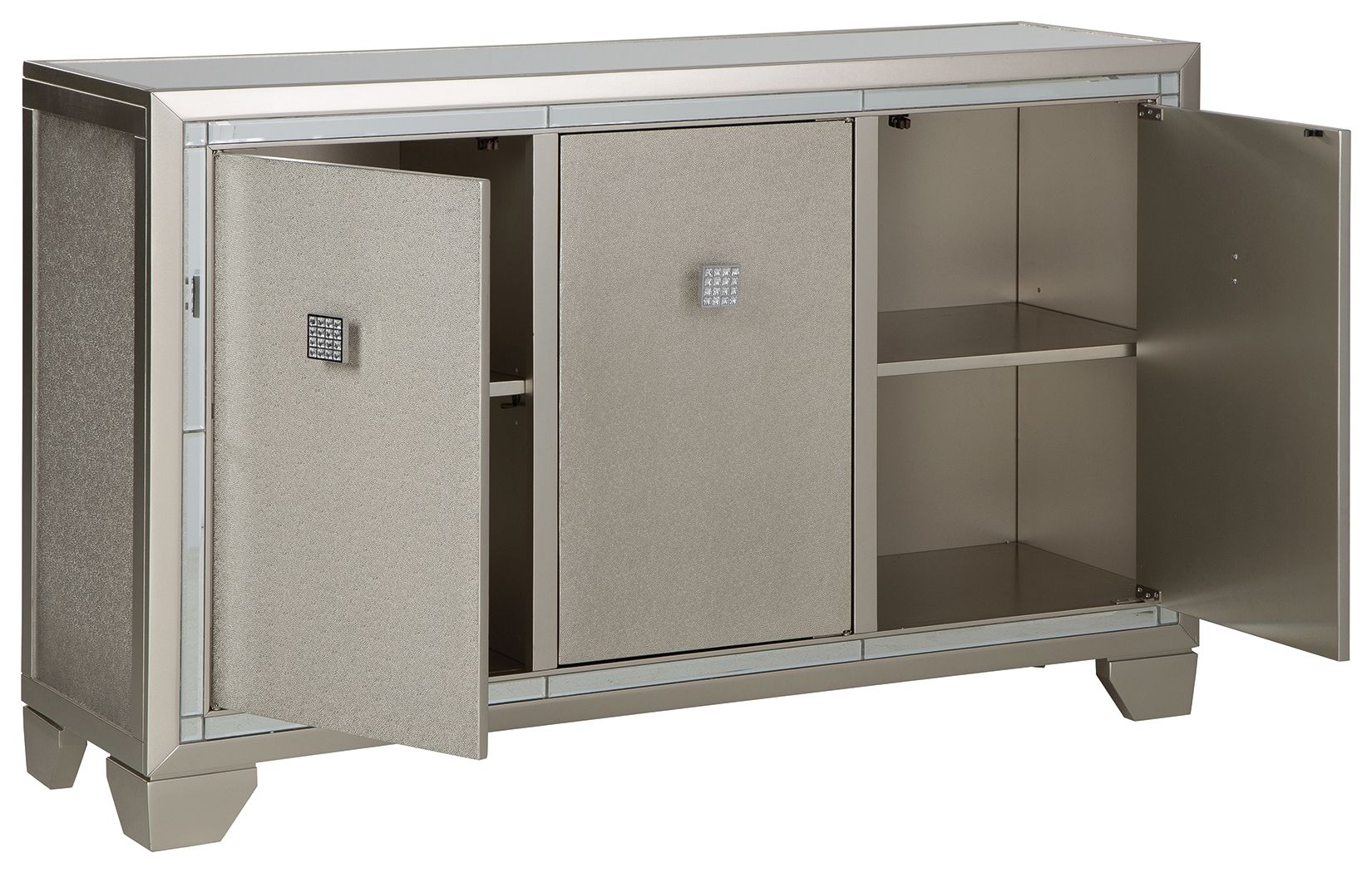 Chaseton - Champagne - Accent Cabinet - Urban Living Furniture (Los Angeles, CA)