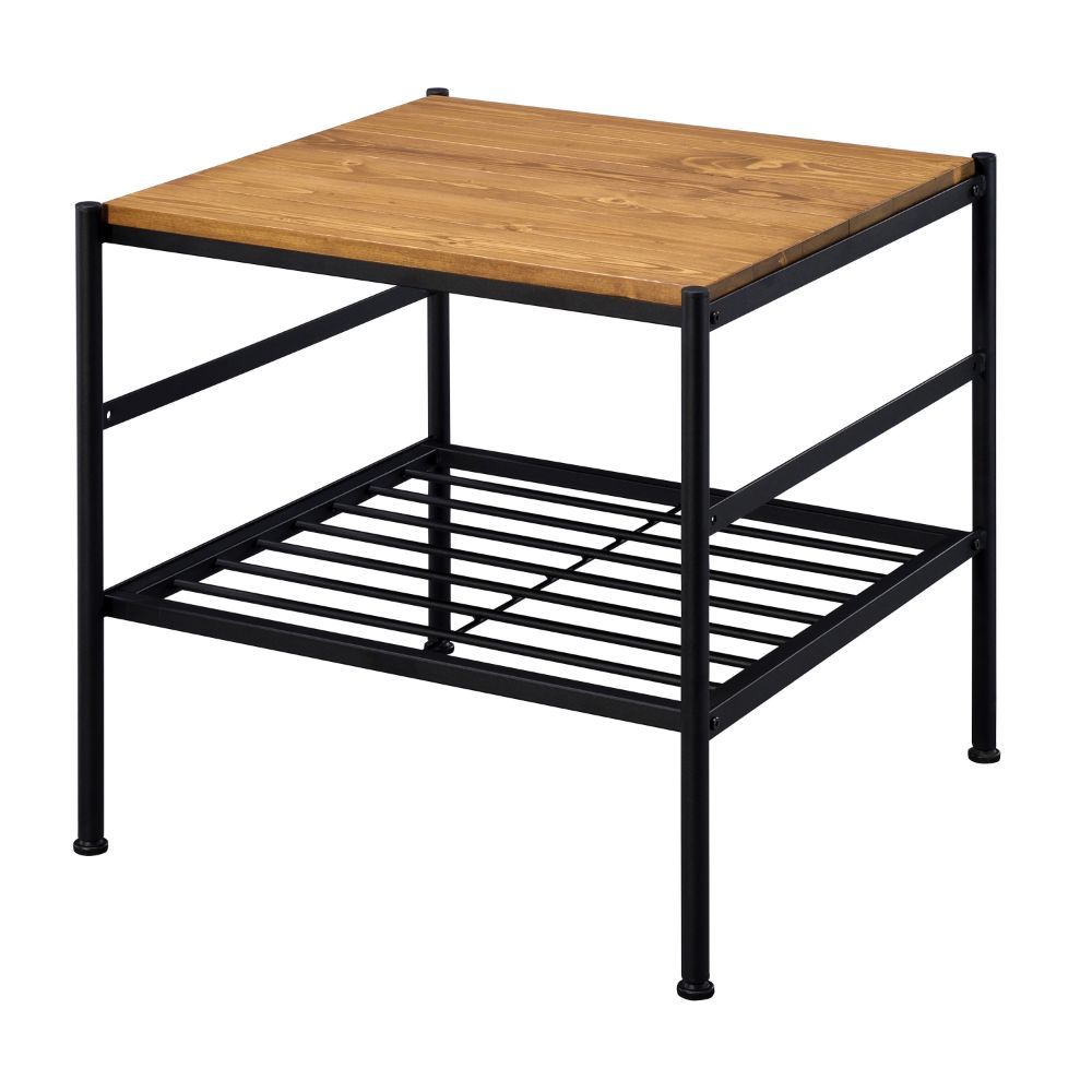 Kande - End Table - Oak & Black - Urban Living Furniture (Los Angeles, CA)