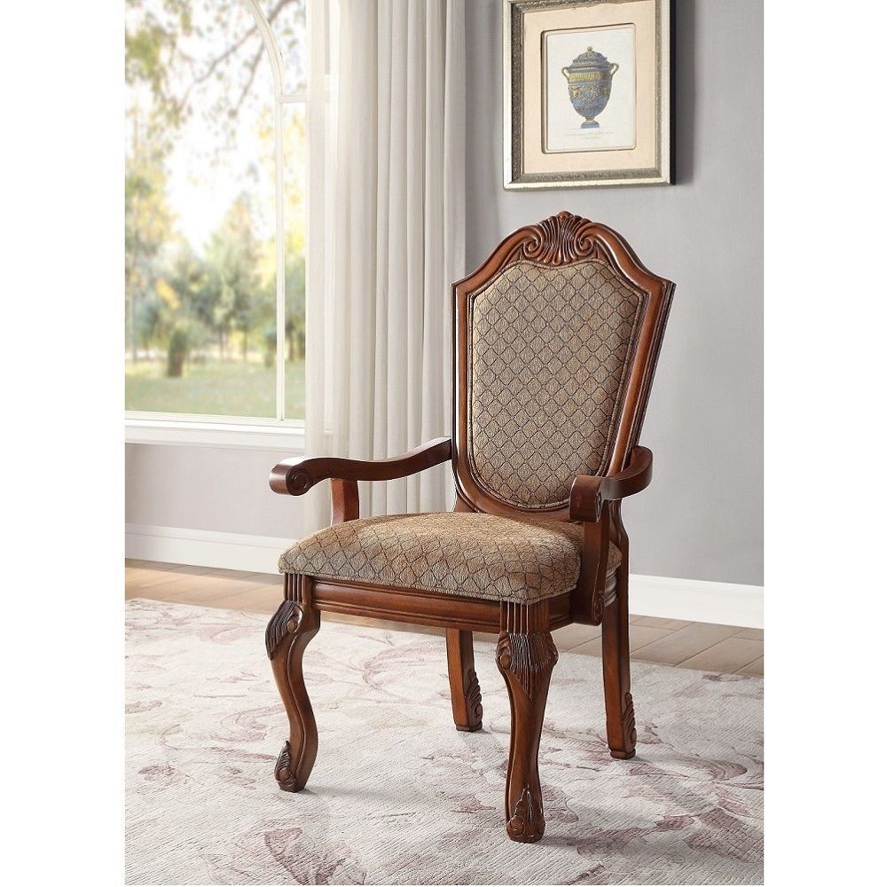 Chateau De Ville - Arm Chair (Set of 2) - Cherry - Urban Living Furniture (Los Angeles, CA)