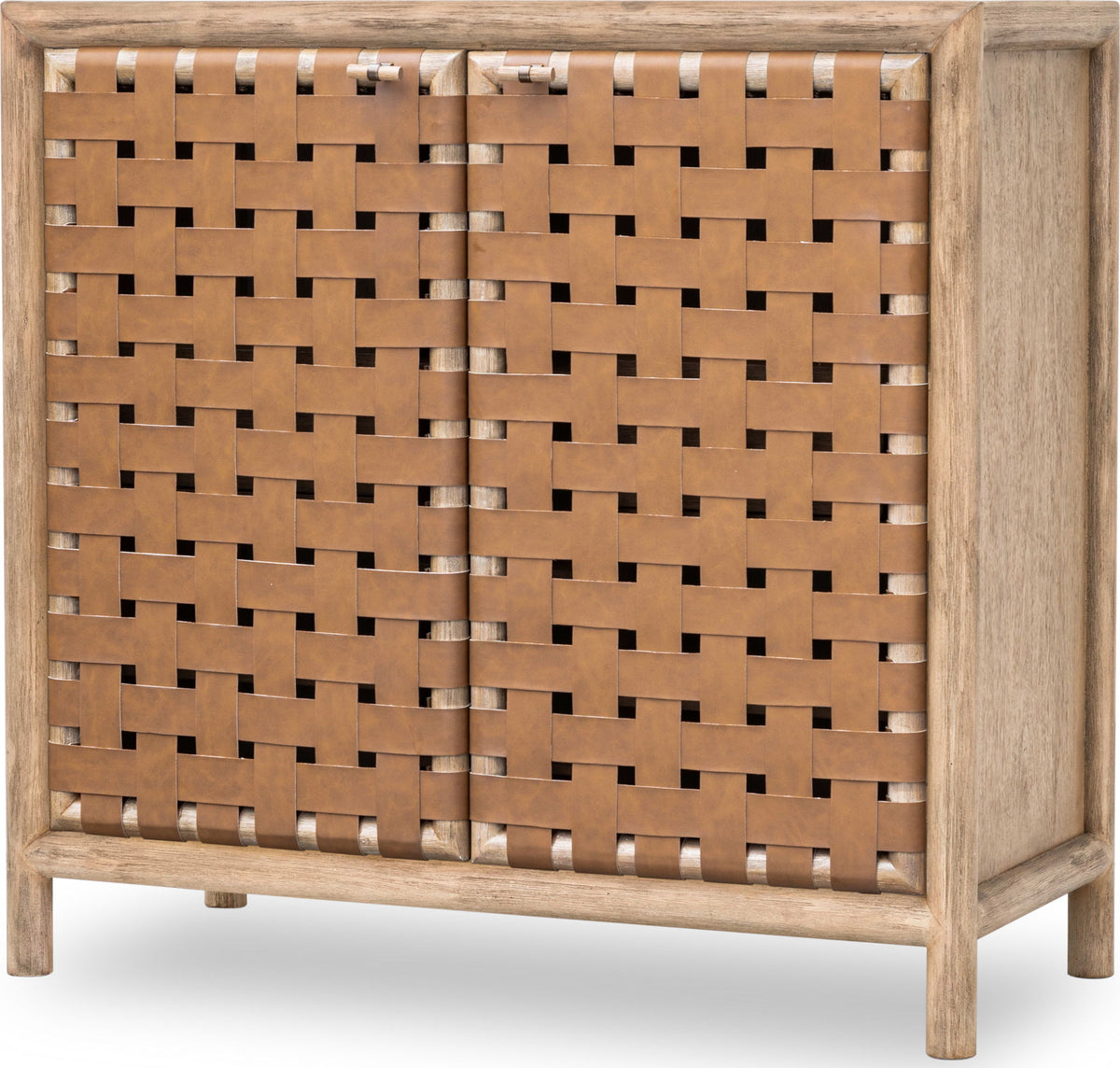 Dorsey - Weaven Bar Cabinet - Granola