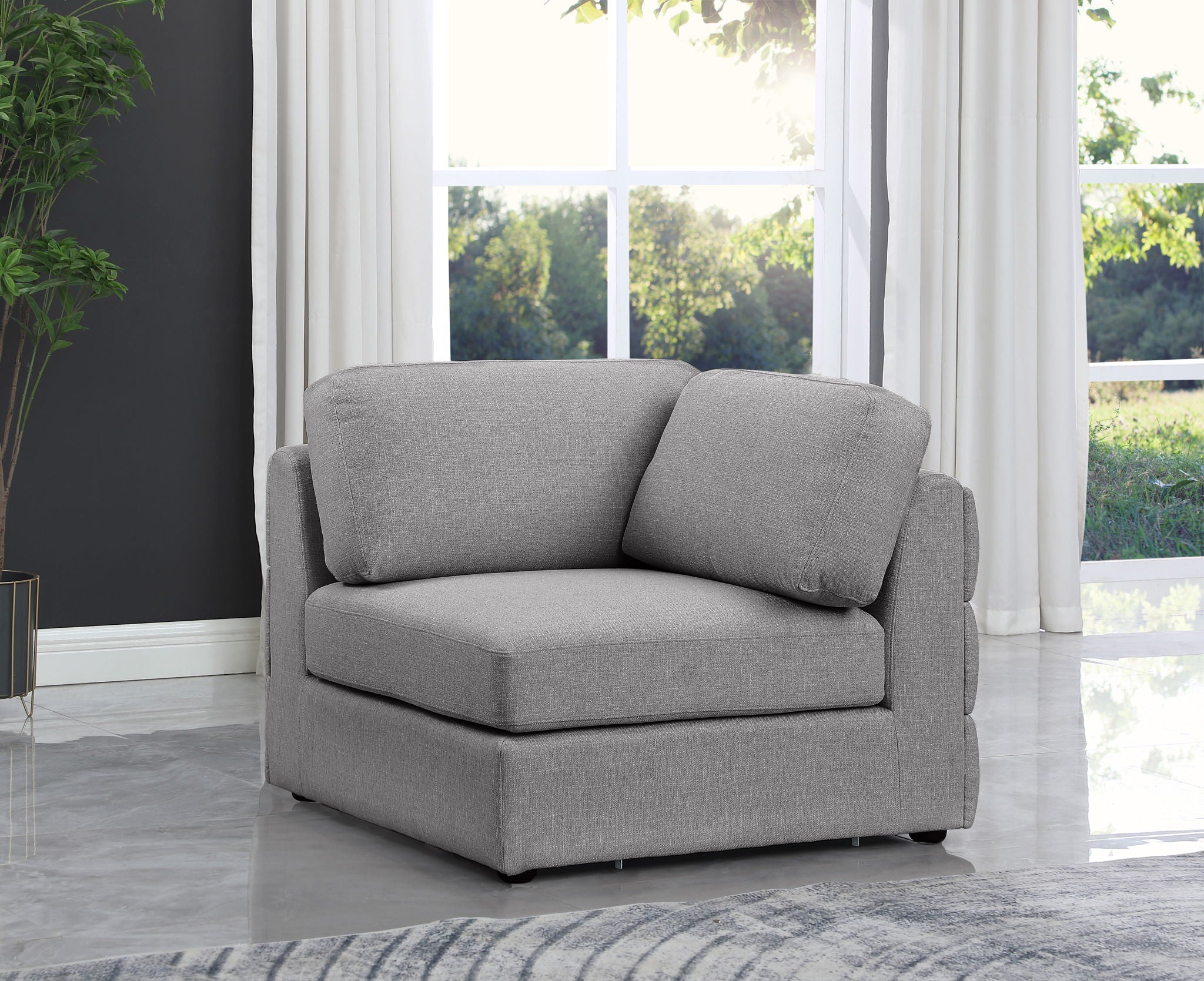 Beckham - Corner Chair - Urban Living Furniture (Los Angeles, CA)