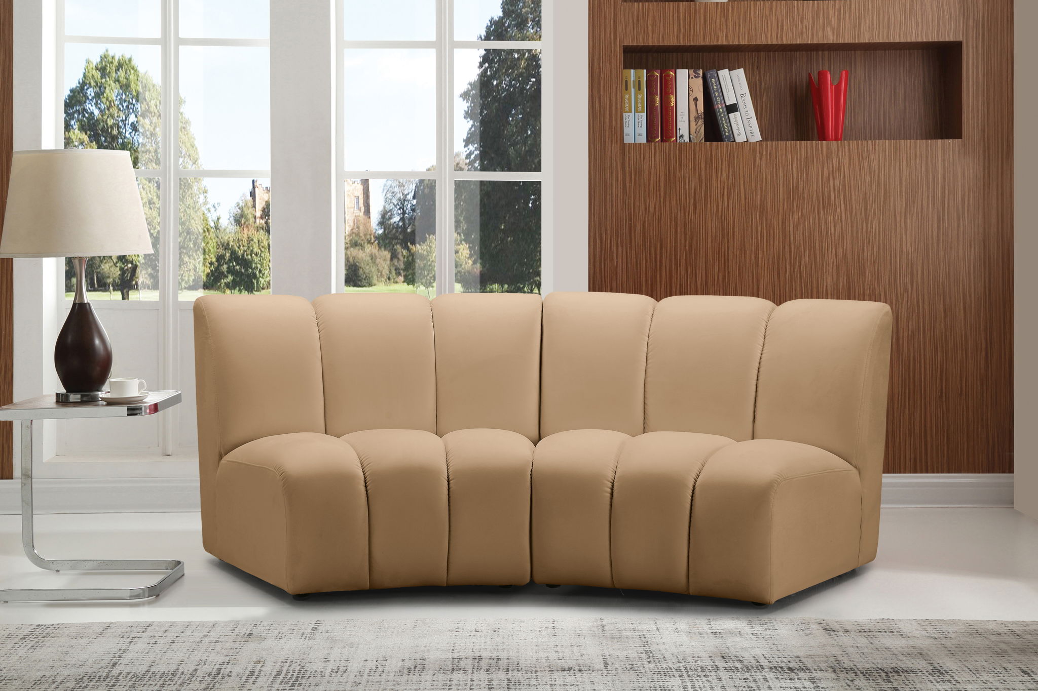 Infinity - 2 Piece Modular Sectional - Camel - Urban Living Furniture (Los Angeles, CA)