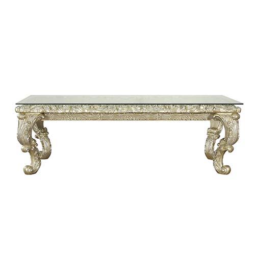 Vatican - Dining Table - Champagne Silver Finish - Urban Living Furniture (Los Angeles, CA)