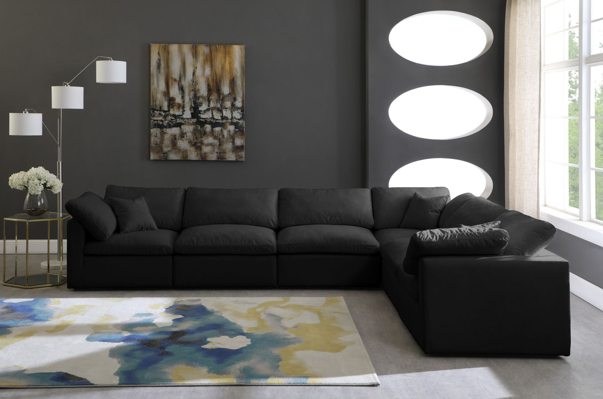 Plush - 6 Piece Modular Sectional - Urban Living Furniture (Los Angeles, CA)