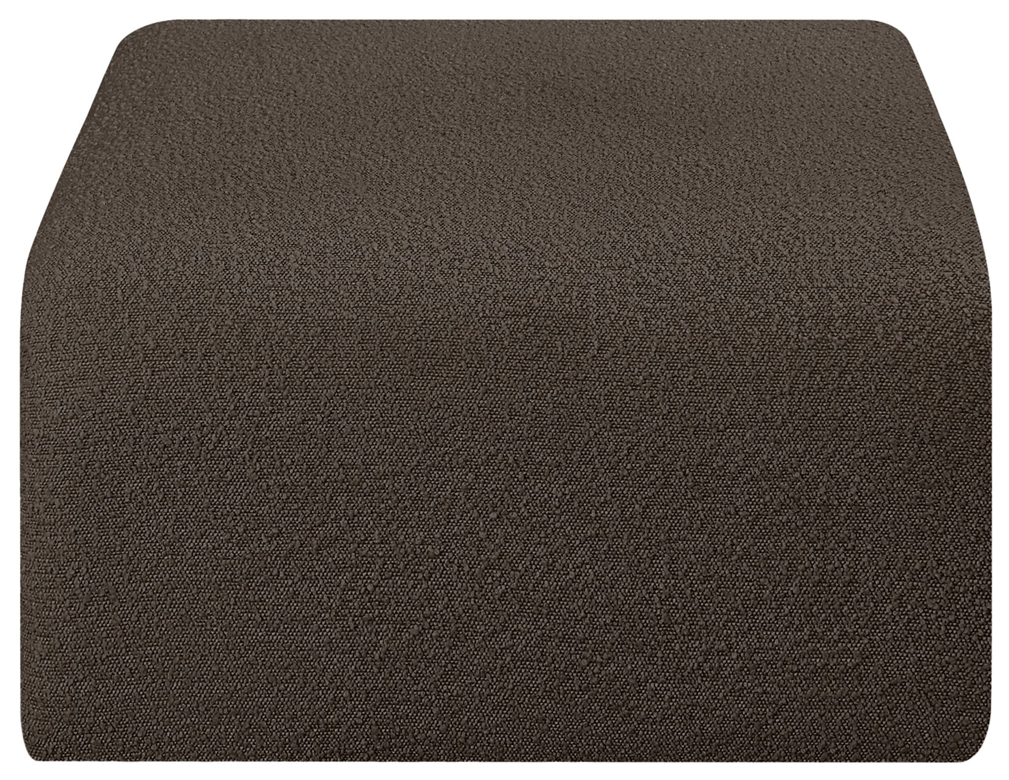 Arc - Boucle Fabric Ottoman - Urban Living Furniture (Los Angeles, CA)