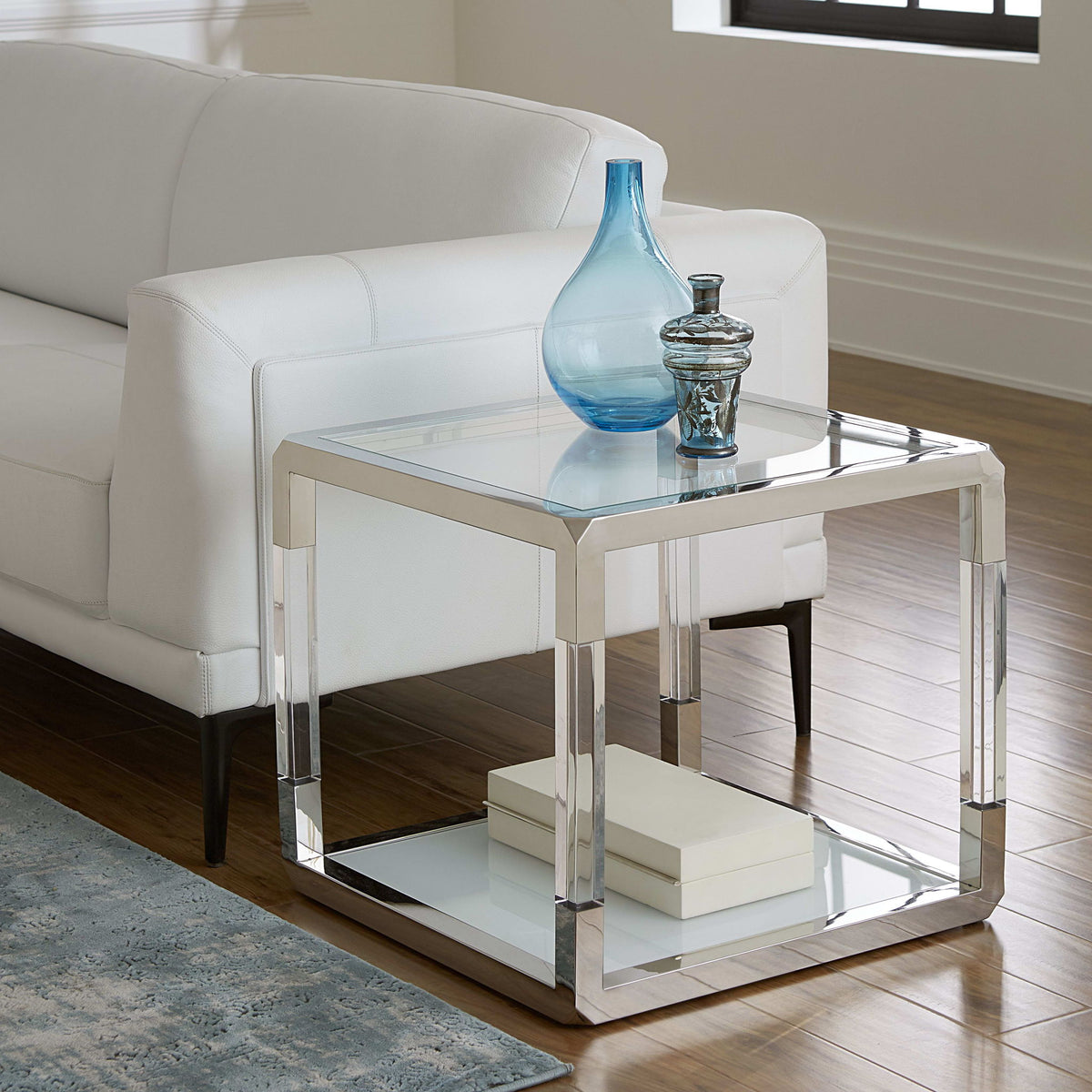 Jasper - End Table Base - Pss / Acrylic