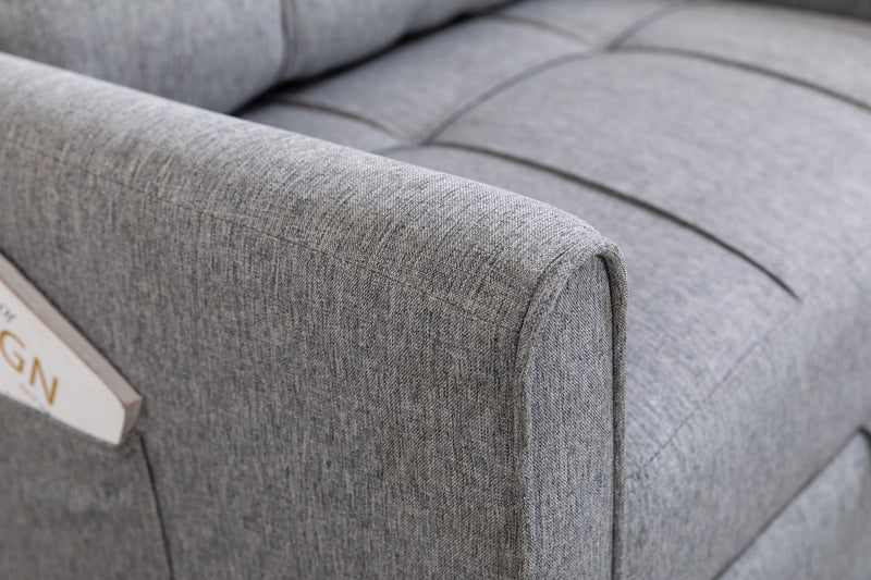 Convertible Chair Sofa Bed - Gray