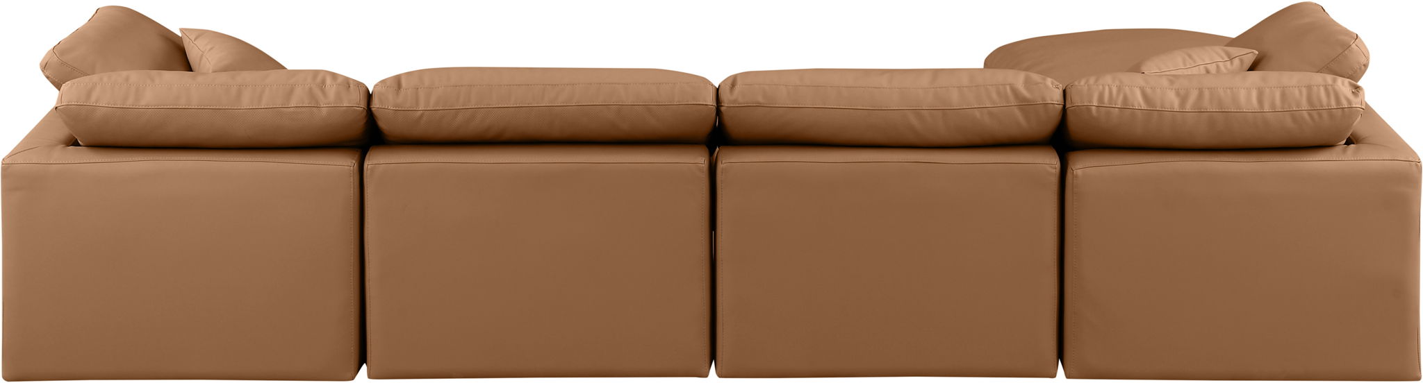 Indulge - Faux Leather 5 Piece Modular Sectional With Chaise - Urban Living Furniture (Los Angeles, CA)