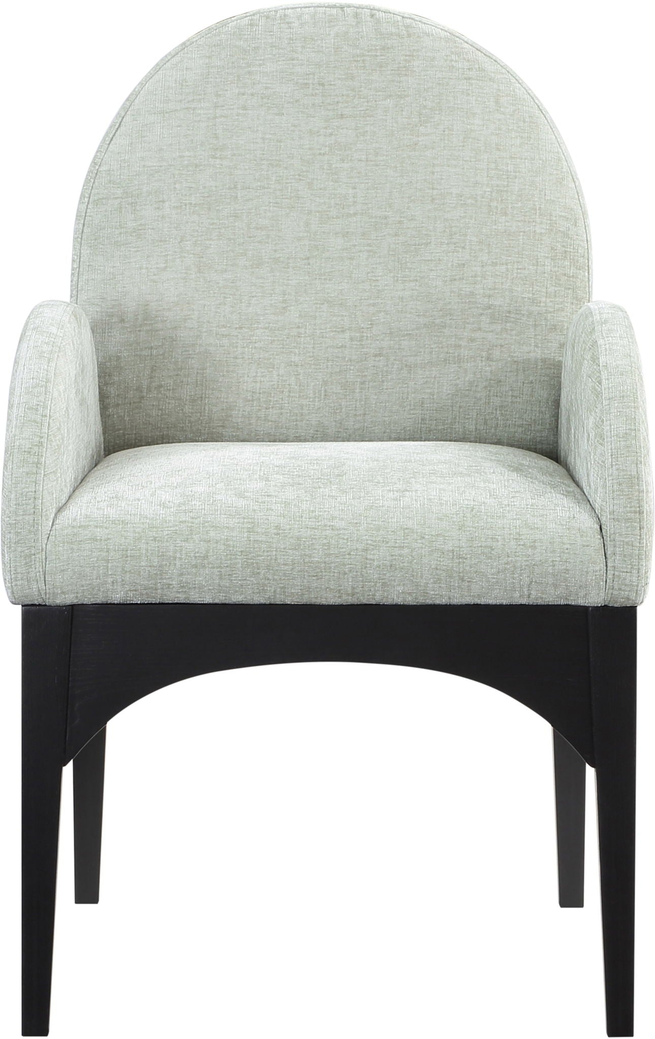 Waldorf - Chenille Dining Arm Chair With Black Legs - Urban Living Furniture (Los Angeles, CA)