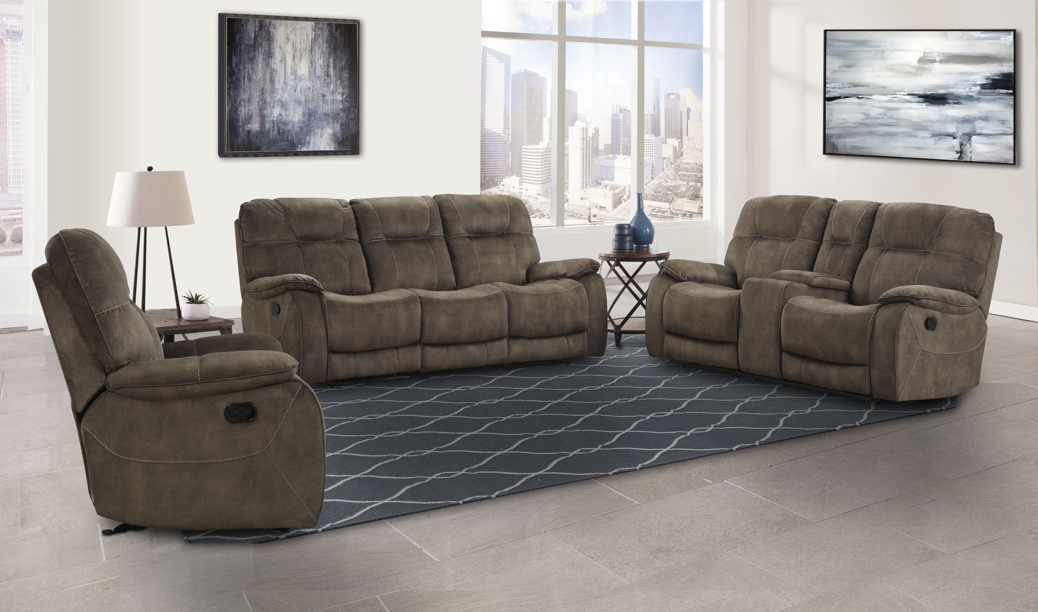 Cooper - Reclining Sofa Set - Urban Living Furniture (Los Angeles, CA)
