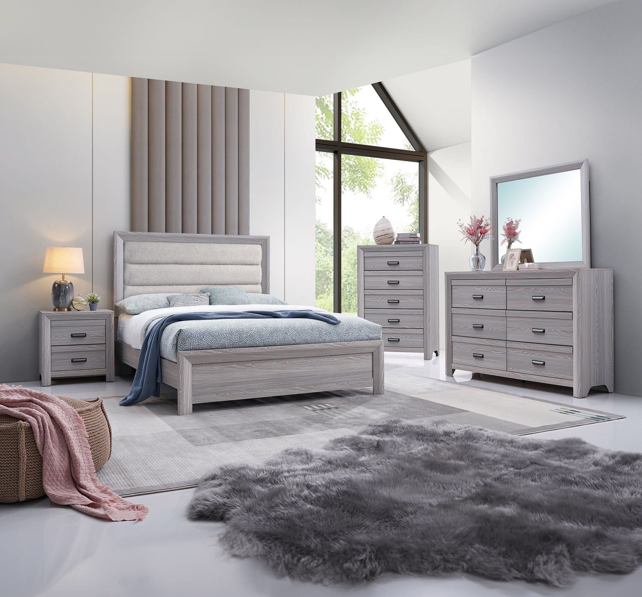 Adelaide - Upholstered Bed - Urban Living Furniture (Los Angeles, CA)