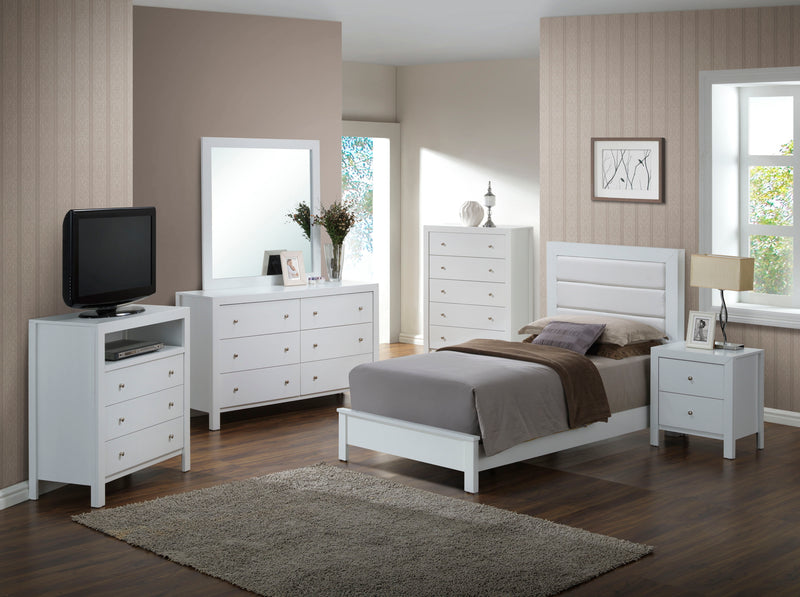 Transitional Modern Design Bed - Urban Living Furniture (Los Angeles, CA)