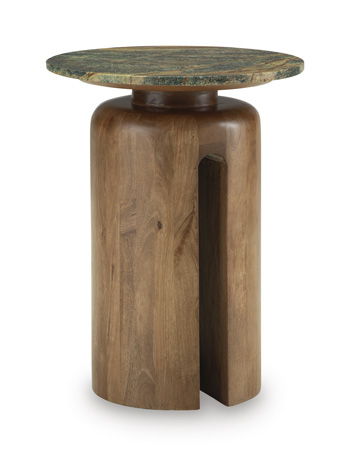 Caplow - Accent Table - Brown / Green - Urban Living Furniture (Los Angeles, CA)