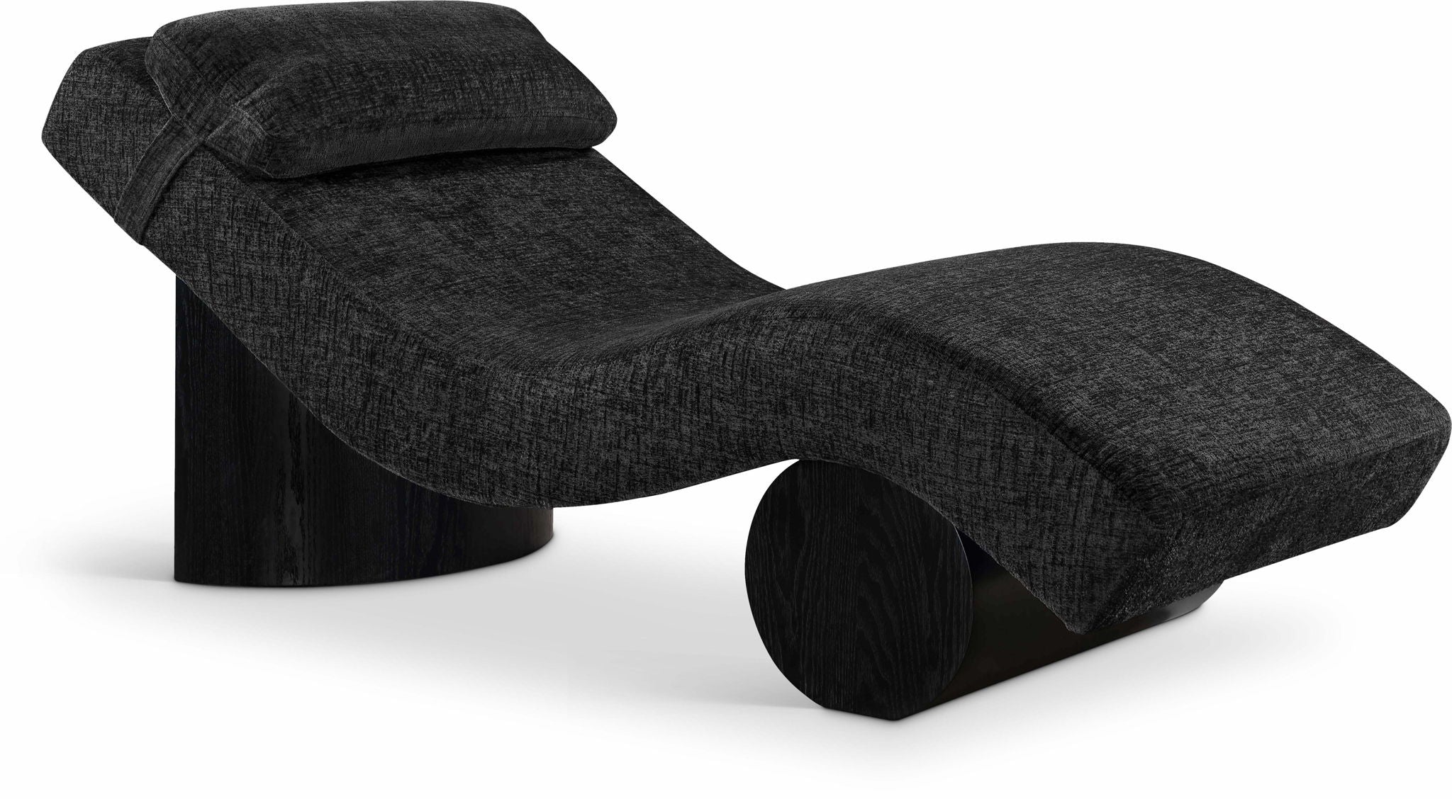 Marcella - Chaise Lounge - Black Base - Urban Living Furniture (Los Angeles, CA)