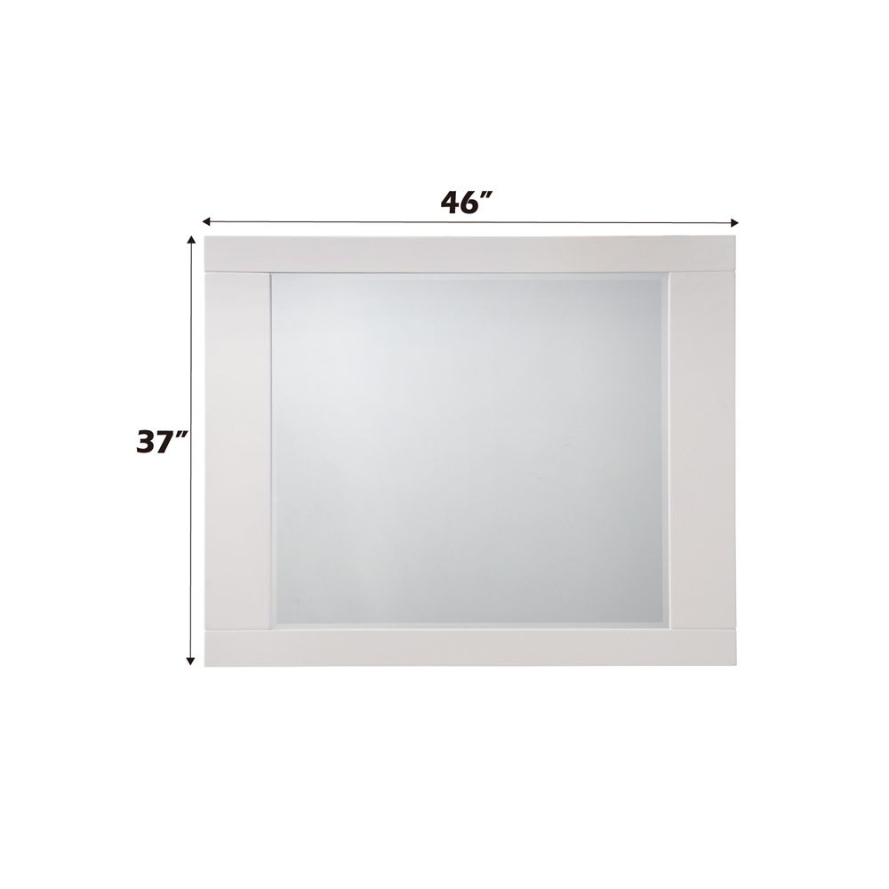 Naima II - Mirror - White High Gloss - Urban Living Furniture (Los Angeles, CA)