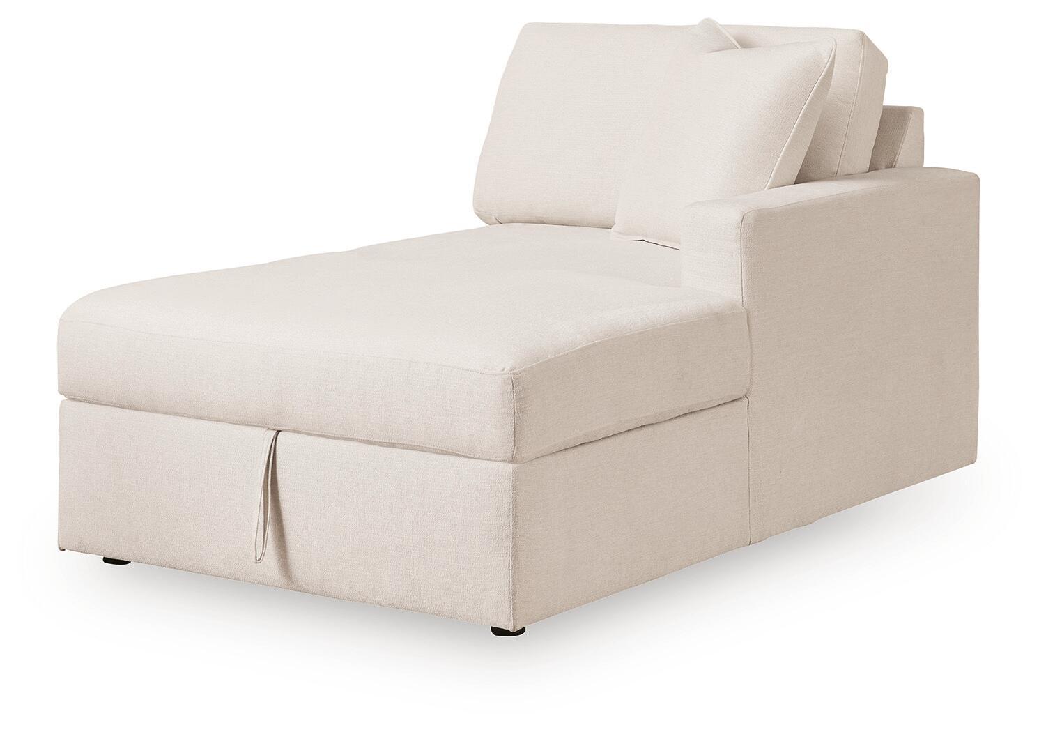 Modmax - RAF Corner Chaise With Storage - Oyster - Urban Living Furniture (Los Angeles, CA)