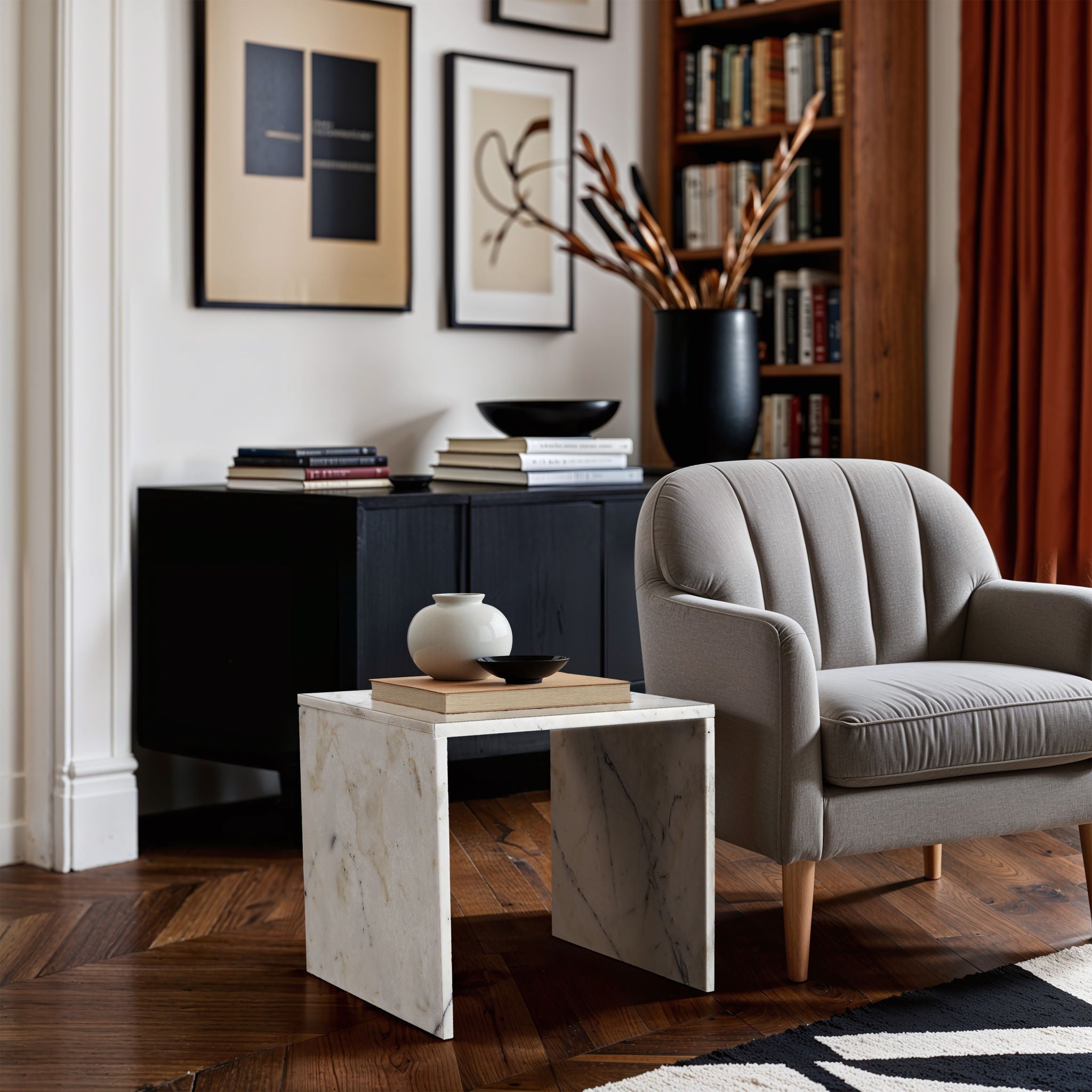 Vernazza - Marble Table - Urban Living Furniture (Los Angeles, CA)
