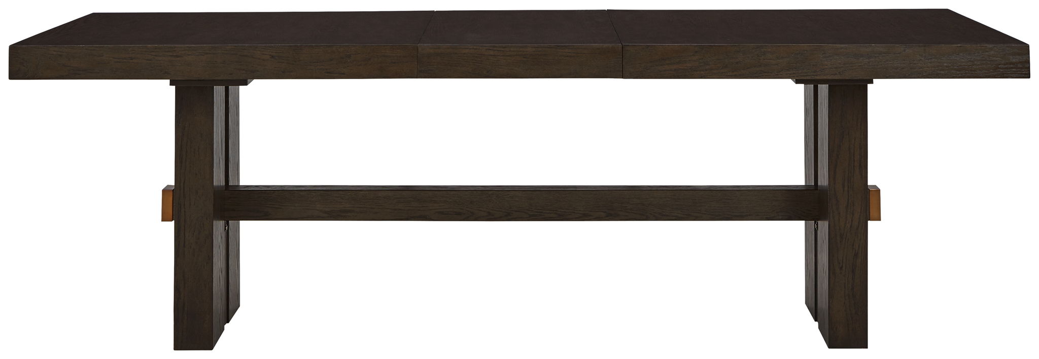 Burkhaus - Dark Brown - Rectangular Dining Room Extension Table - Urban Living Furniture (Los Angeles, CA)