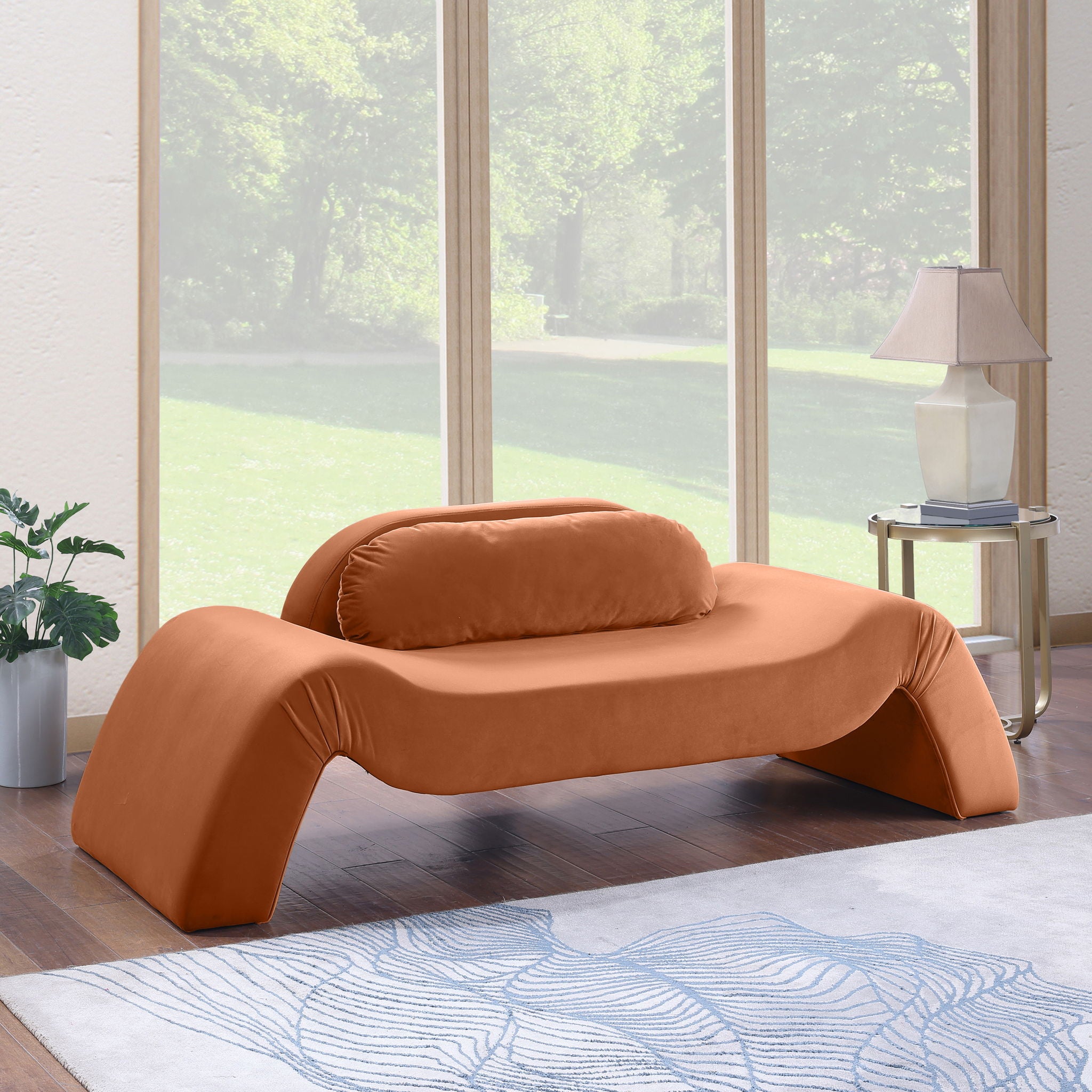 Austin - Velvet Loveseat - Urban Living Furniture (Los Angeles, CA)