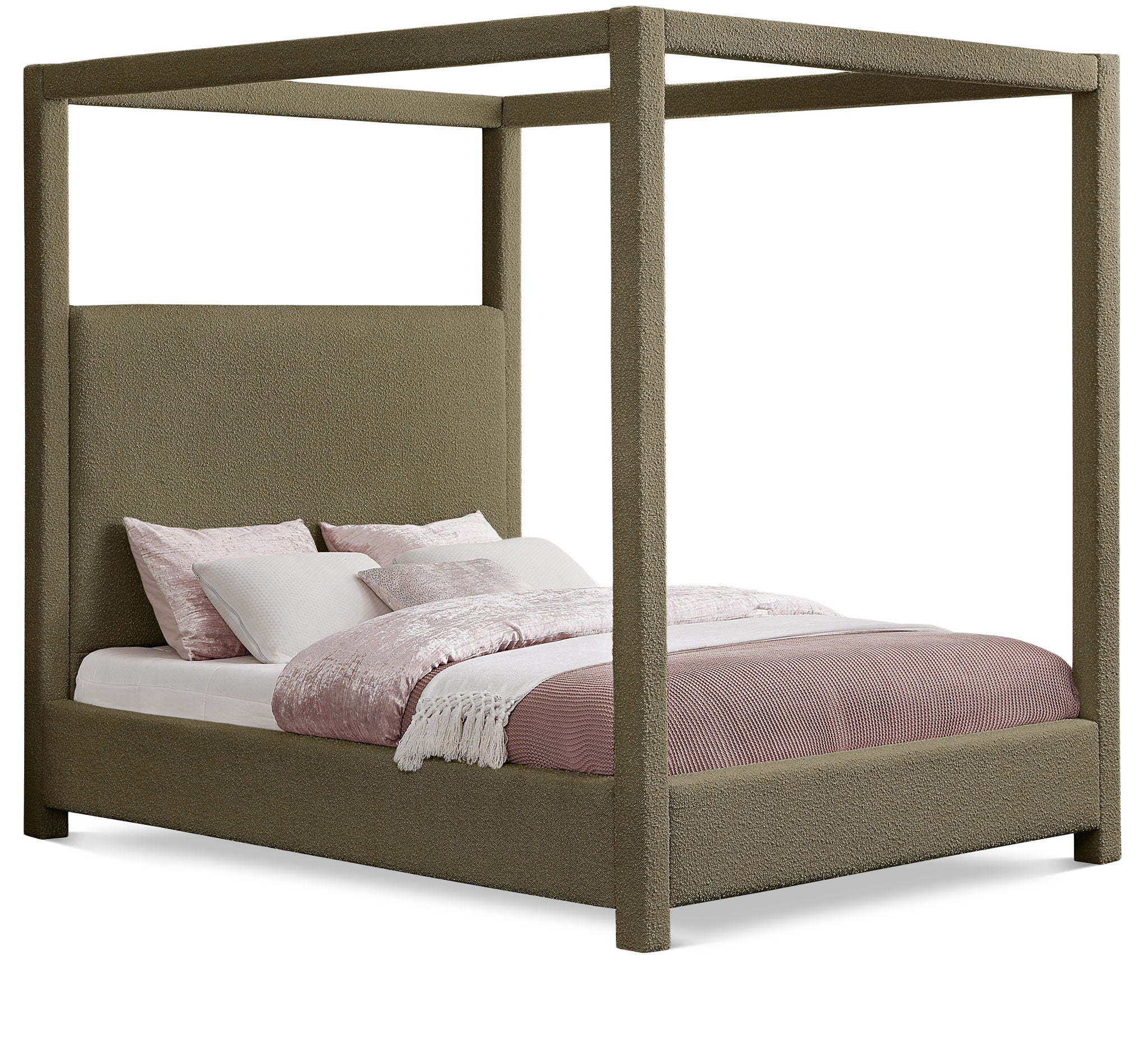 Eden - Boucle Fabric Upholstered Bed - Urban Living Furniture (Los Angeles, CA)