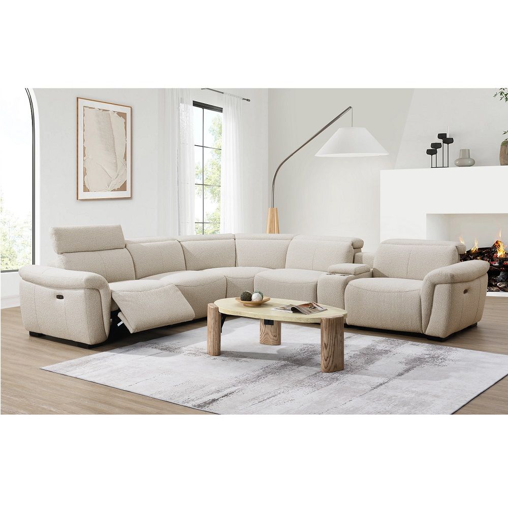 Dayana - Power Motion Sectional Sofa - Beige - Urban Living Furniture (Los Angeles, CA)