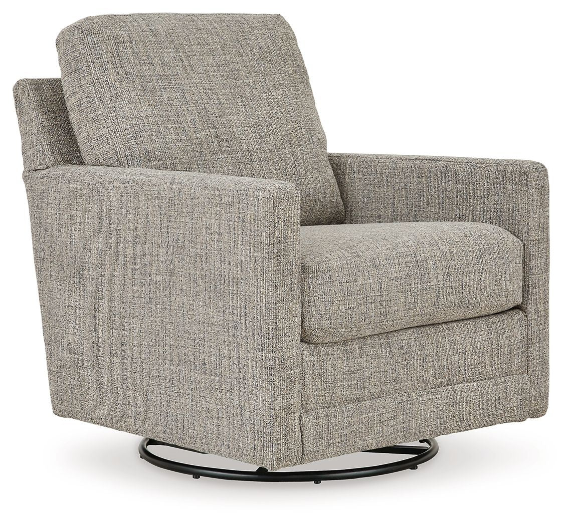 Bralynn - Linen - Swivel Glider Accent Chair - Urban Living Furniture (Los Angeles, CA)