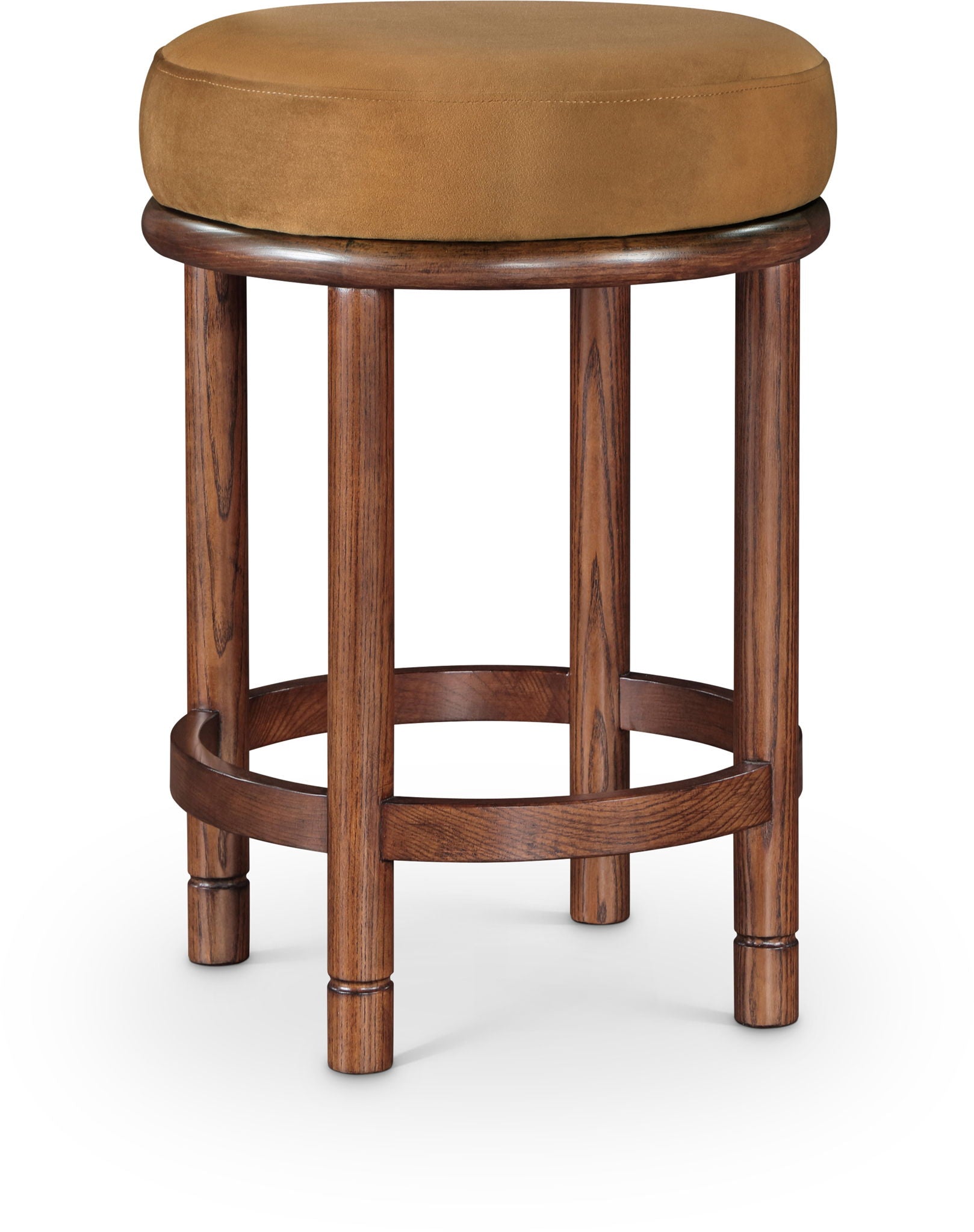 Monette - Counter Stool With Brown Base - Urban Living Furniture (Los Angeles, CA)