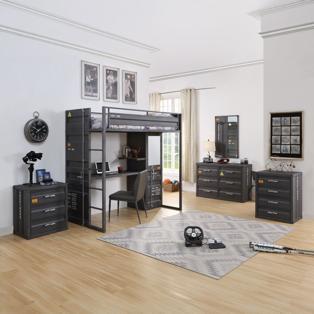 Cargo - Dresser - Gunmetal - Urban Living Furniture (Los Angeles, CA)