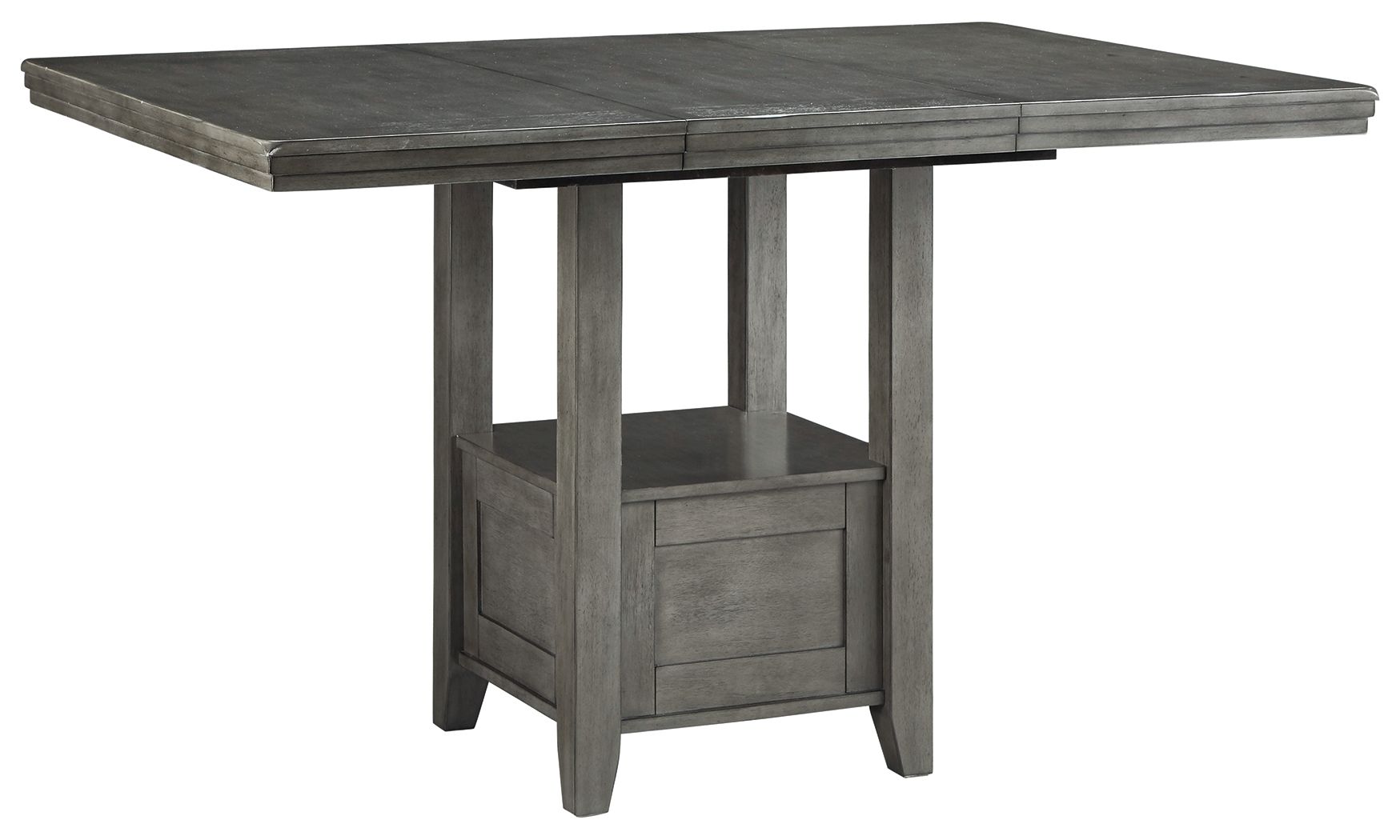 Hallanden - Gray - Rectangular Dining Room Counter Extension Table - Urban Living Furniture (Los Angeles, CA)