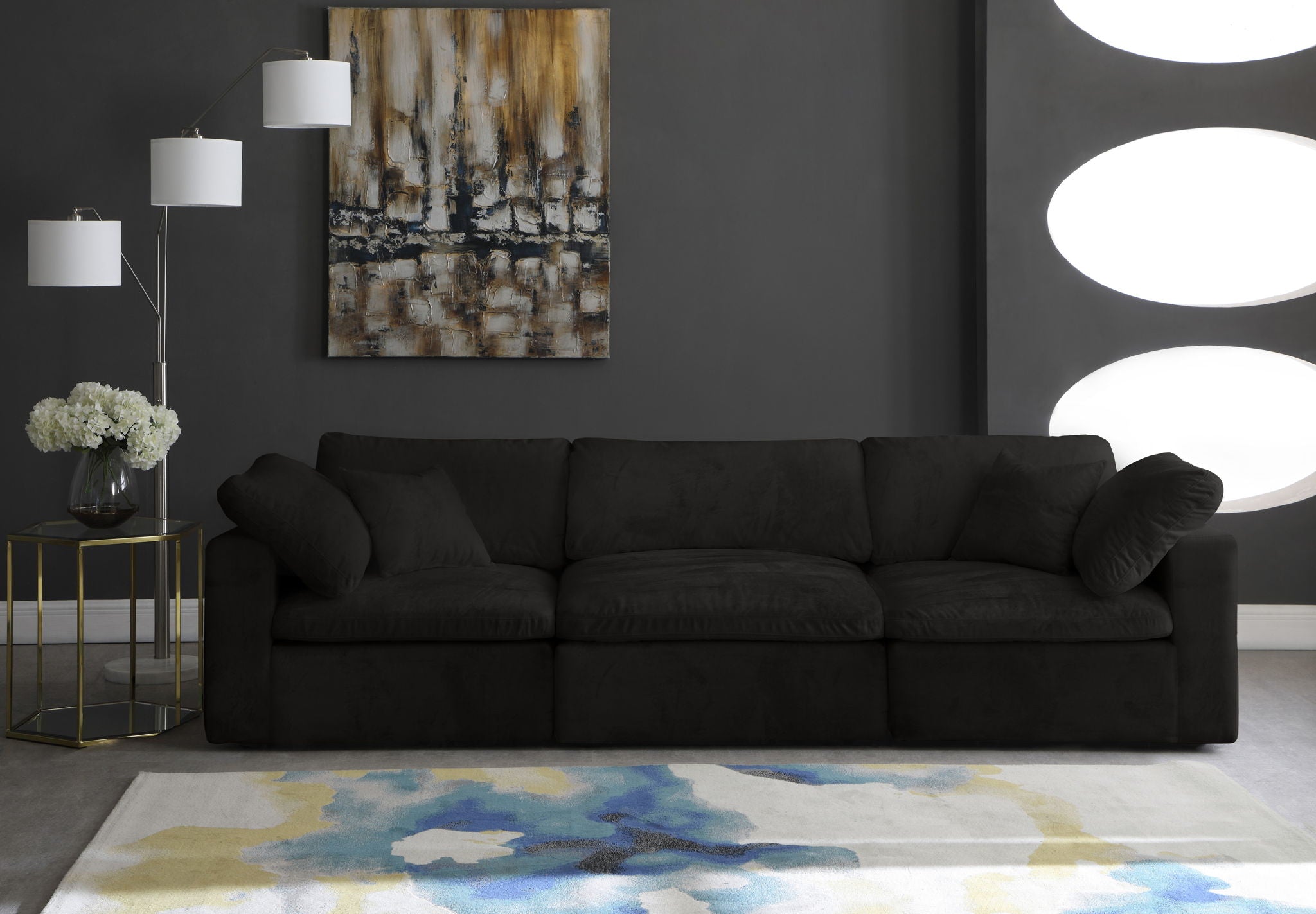 Cozy - Modular 3 Seat Sofa - Urban Living Furniture (Los Angeles, CA)