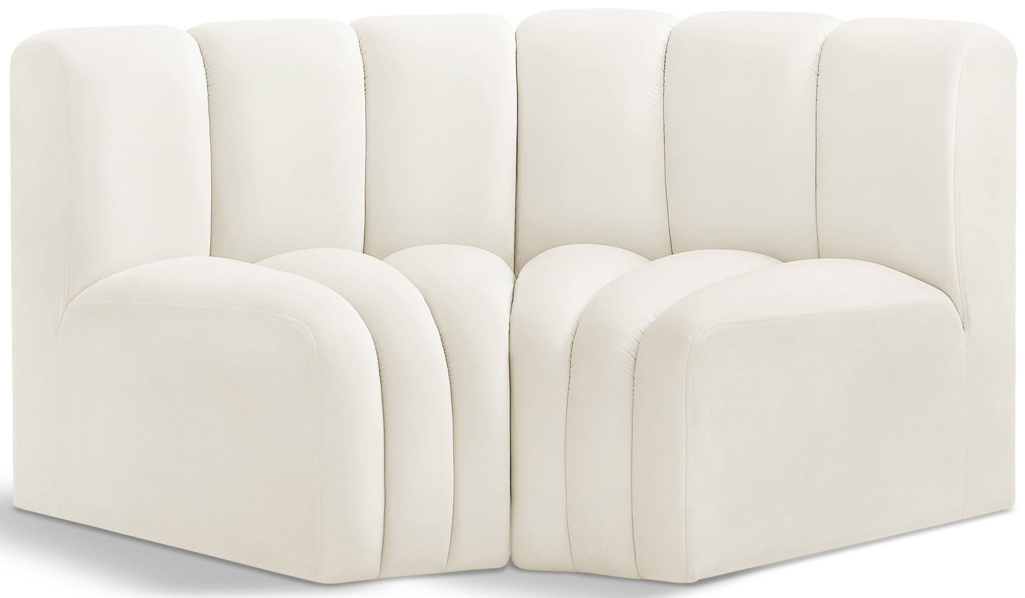 Arc - Velvet 2 Piece Modular Sofa - Urban Living Furniture (Los Angeles, CA)